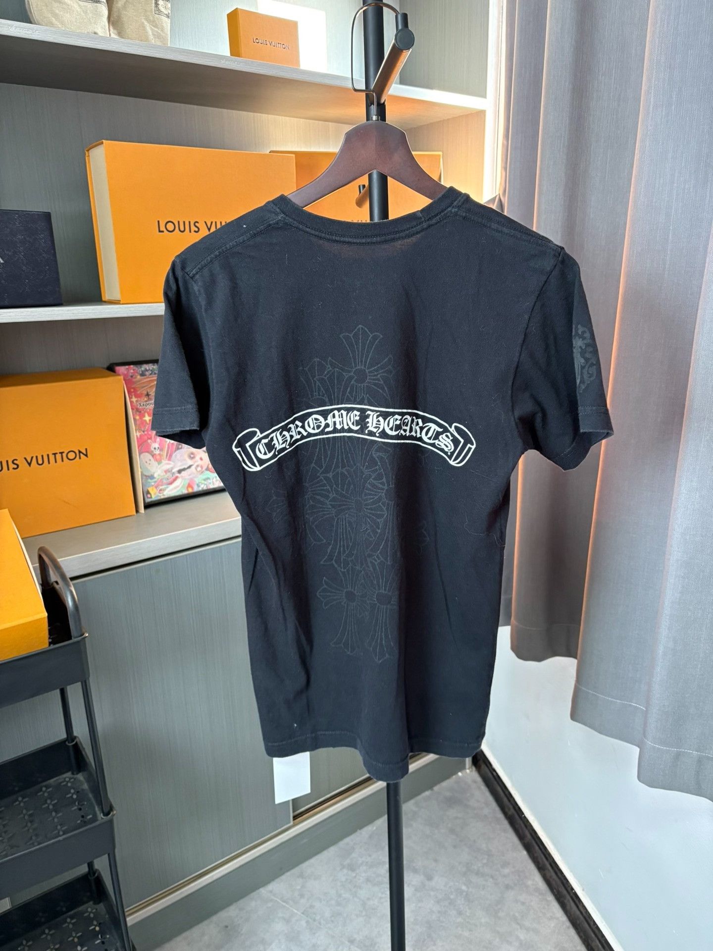 Chrome Hearts Chrome Hearts Printed Black T-Shirt S Men Size US S / EU 44-46 / 1 - 3 Thumbnail