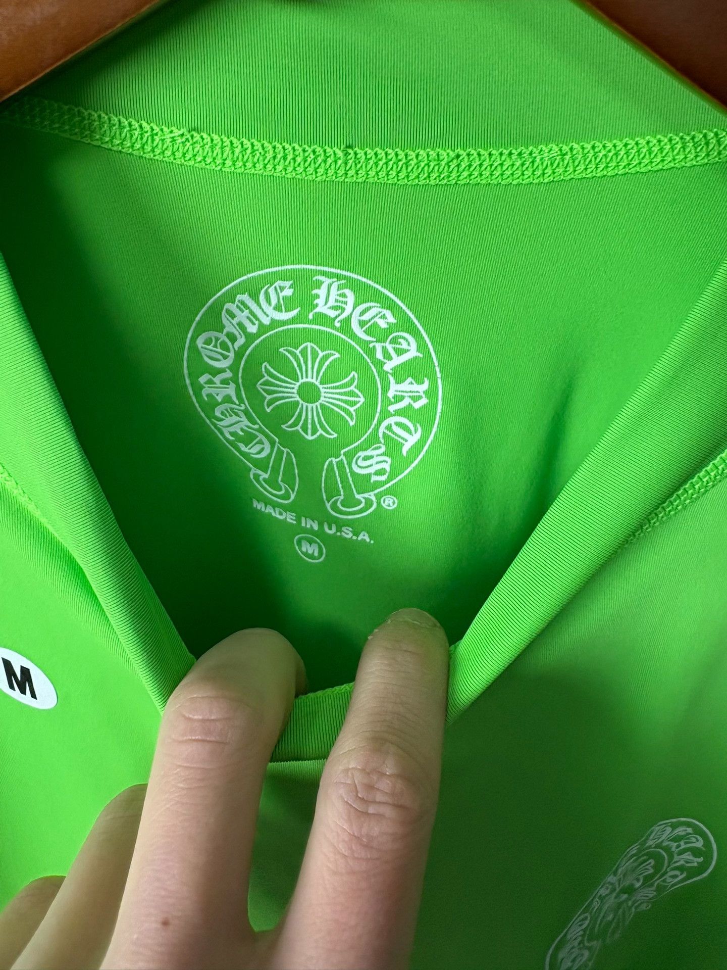 Chrome Hearts Chrome Hearts Breathable Green T-Shirt M Men Size US M / EU 48-50 / 2 - 3 Thumbnail