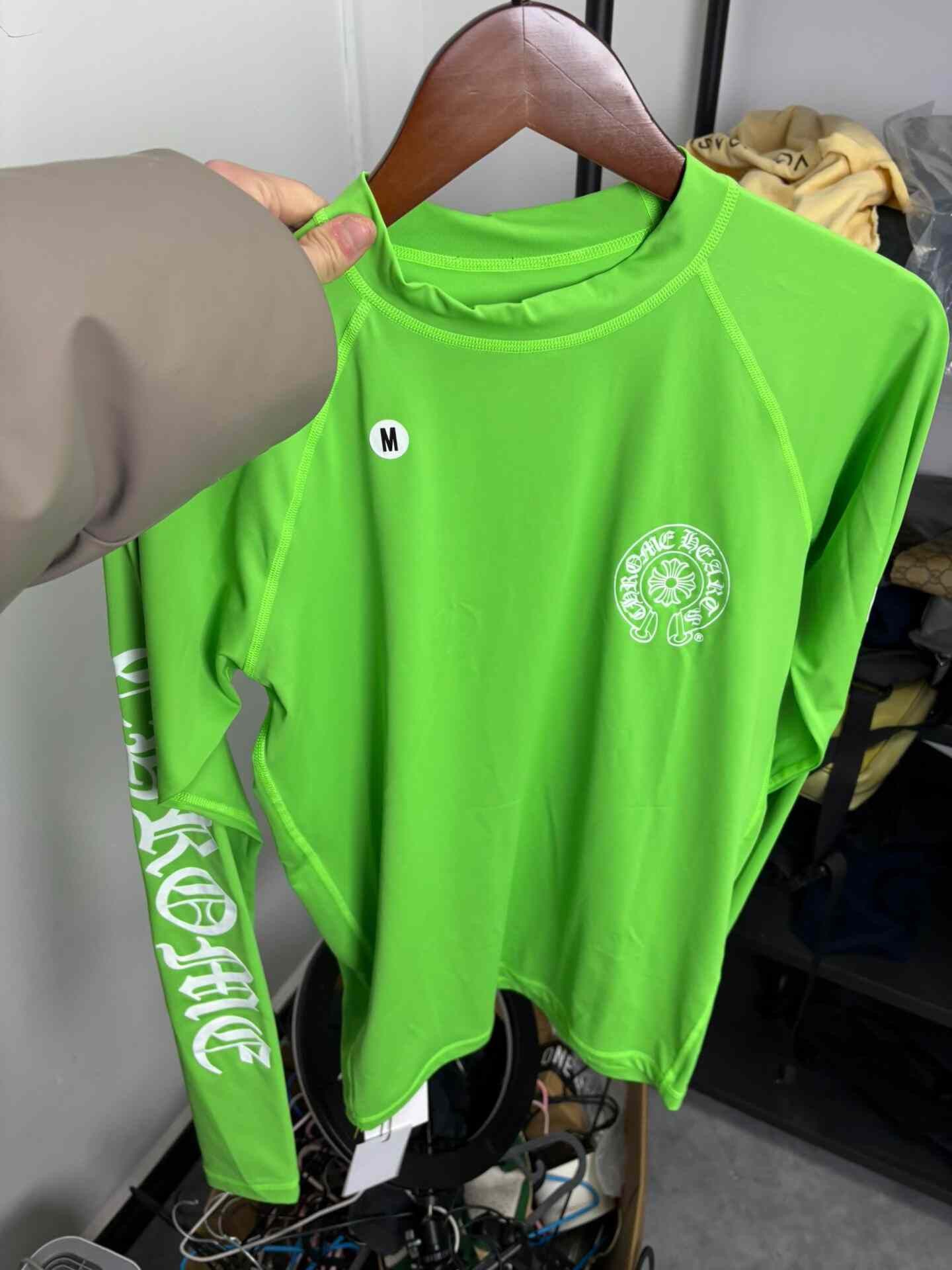 Chrome Hearts Chrome Hearts Breathable Green T-Shirt M Men Size US M / EU 48-50 / 2 - 8 Thumbnail
