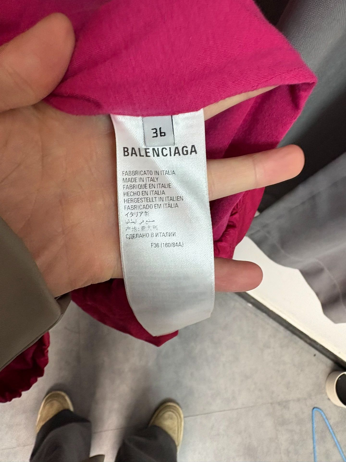 Balenciaga Balenciaga Pink Coat 36 Women Size S / US 4 / IT 40 - 6 Thumbnail