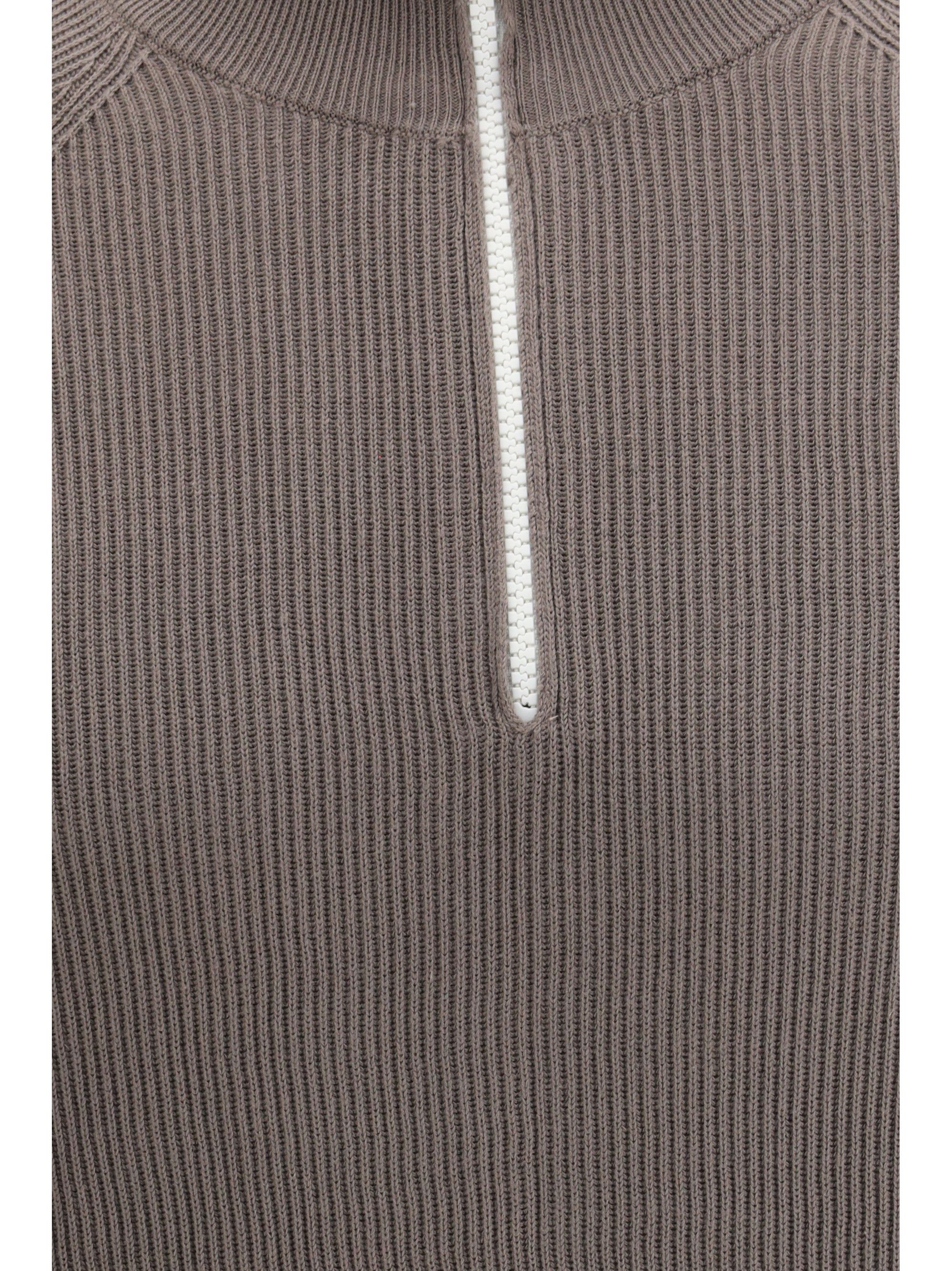 Brunello Cucinelli Cotton Sweater with a high neckline Size US M / EU 48-50 / 2 - 3 Thumbnail