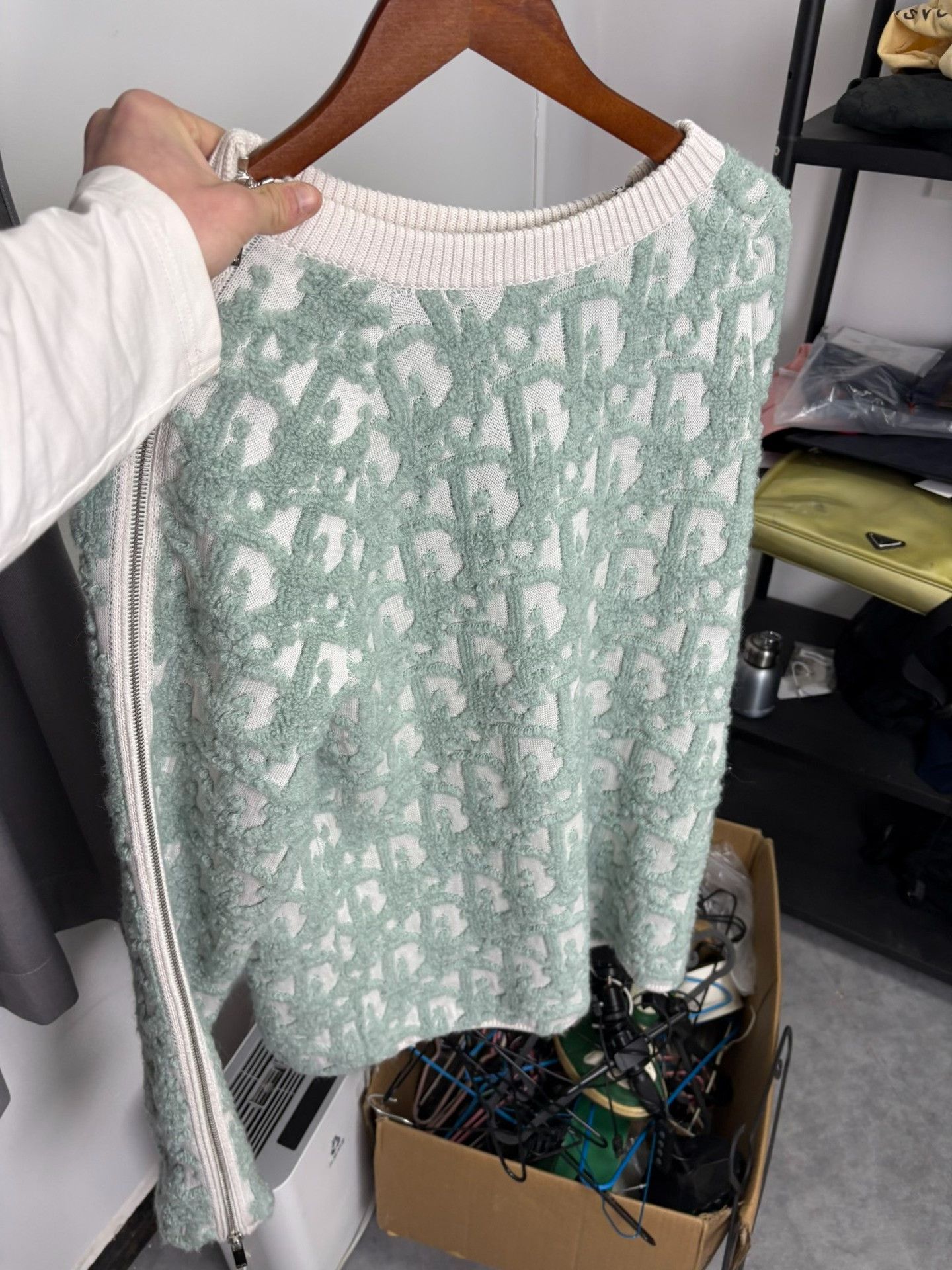 Dior Dior Knit Green Sweater S Men Size US S / EU 44-46 / 1 - 7 Thumbnail
