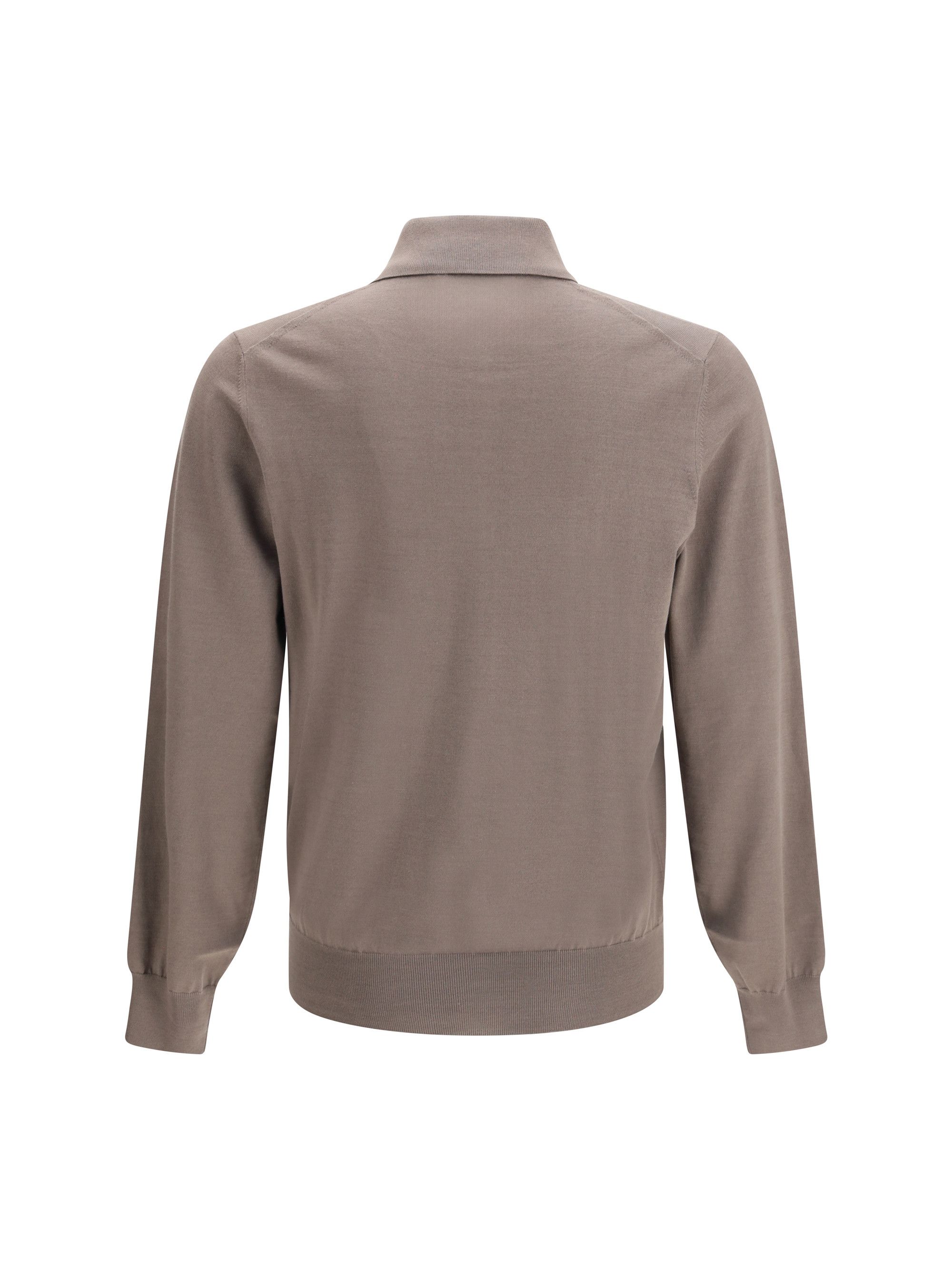 Brunello Cucinelli Long Sleeve Jersey Size US M / EU 48-50 / 2 - 2 Thumbnail
