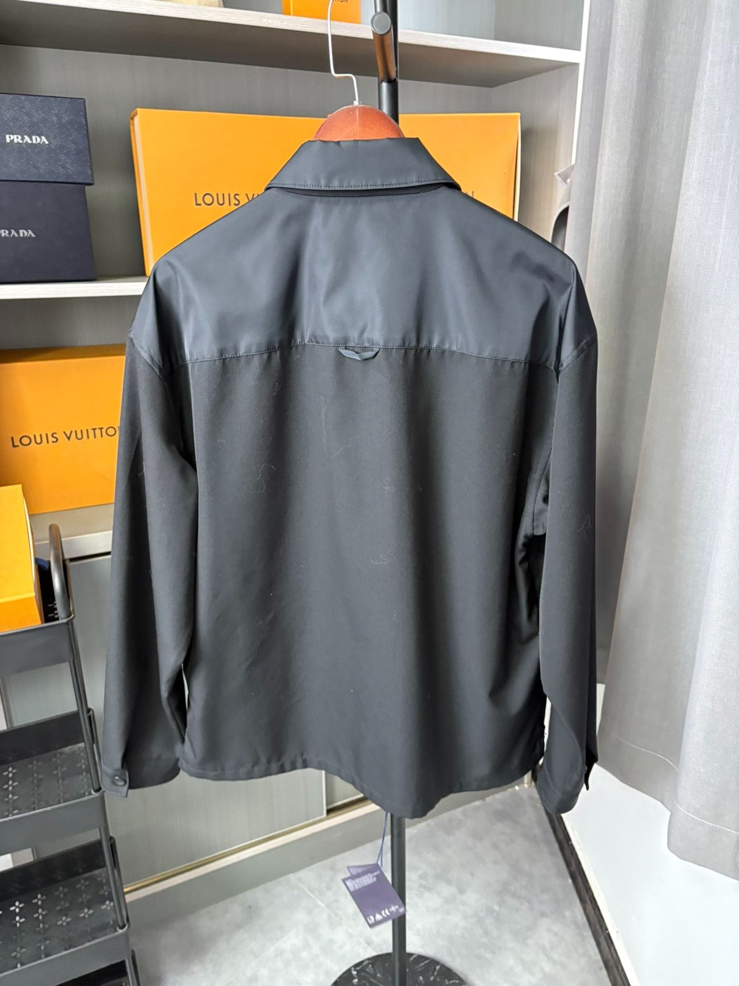 Prada Prada Nylon Black Light Jacket XL Men Size US XL / EU 56 / 4 - 5 Thumbnail