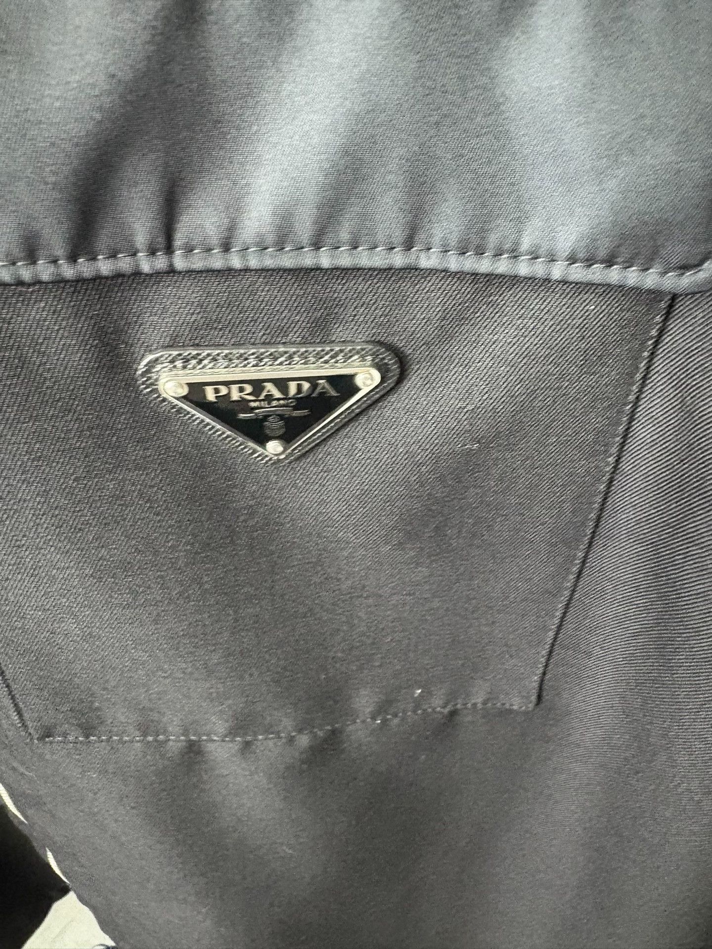 Prada Prada Nylon Black Light Jacket XL Men Size US XL / EU 56 / 4 - 2 Thumbnail
