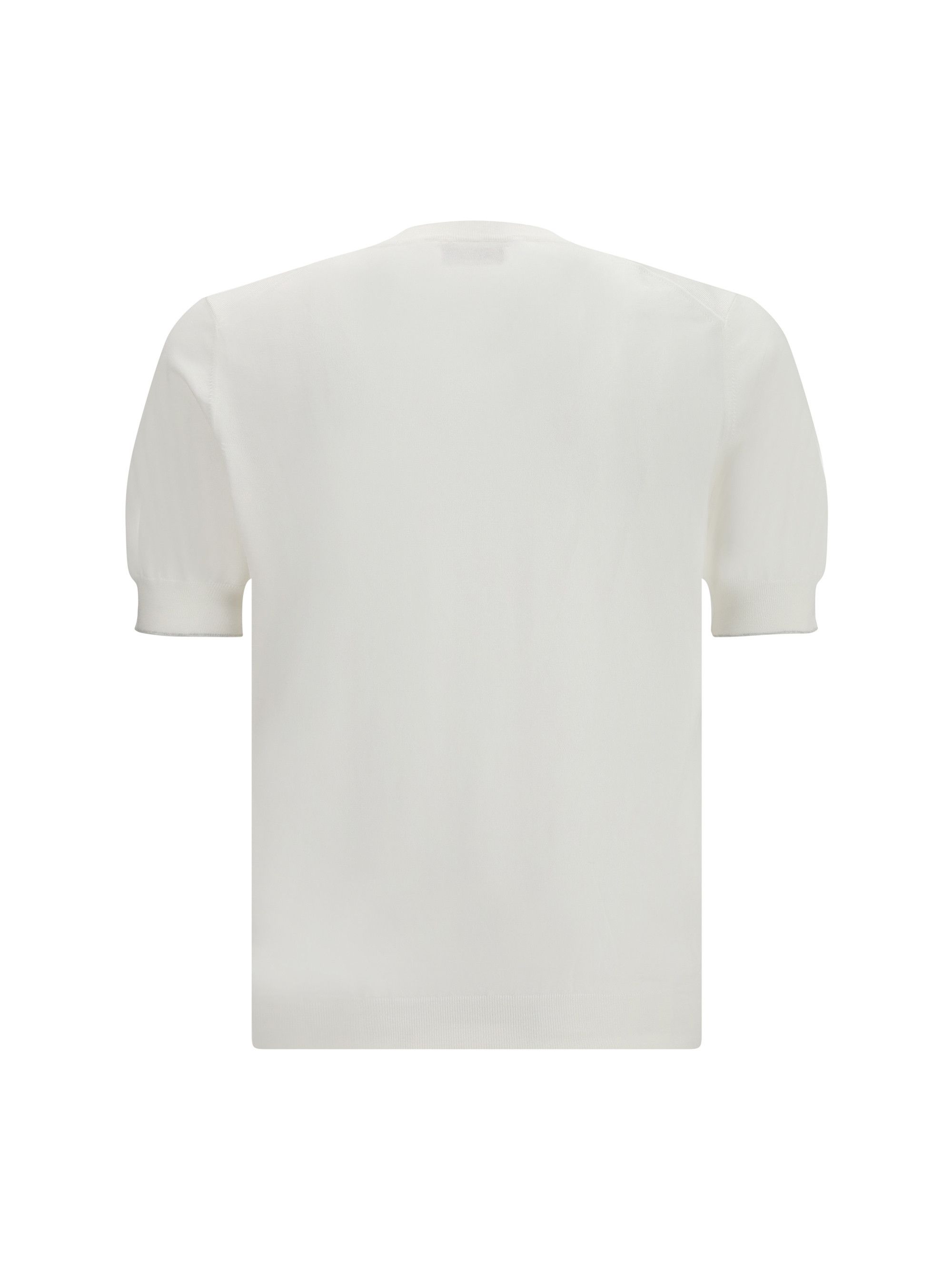Brunello Cucinelli Cotton T-shirt Size US M / EU 48-50 / 2 - 2 Thumbnail