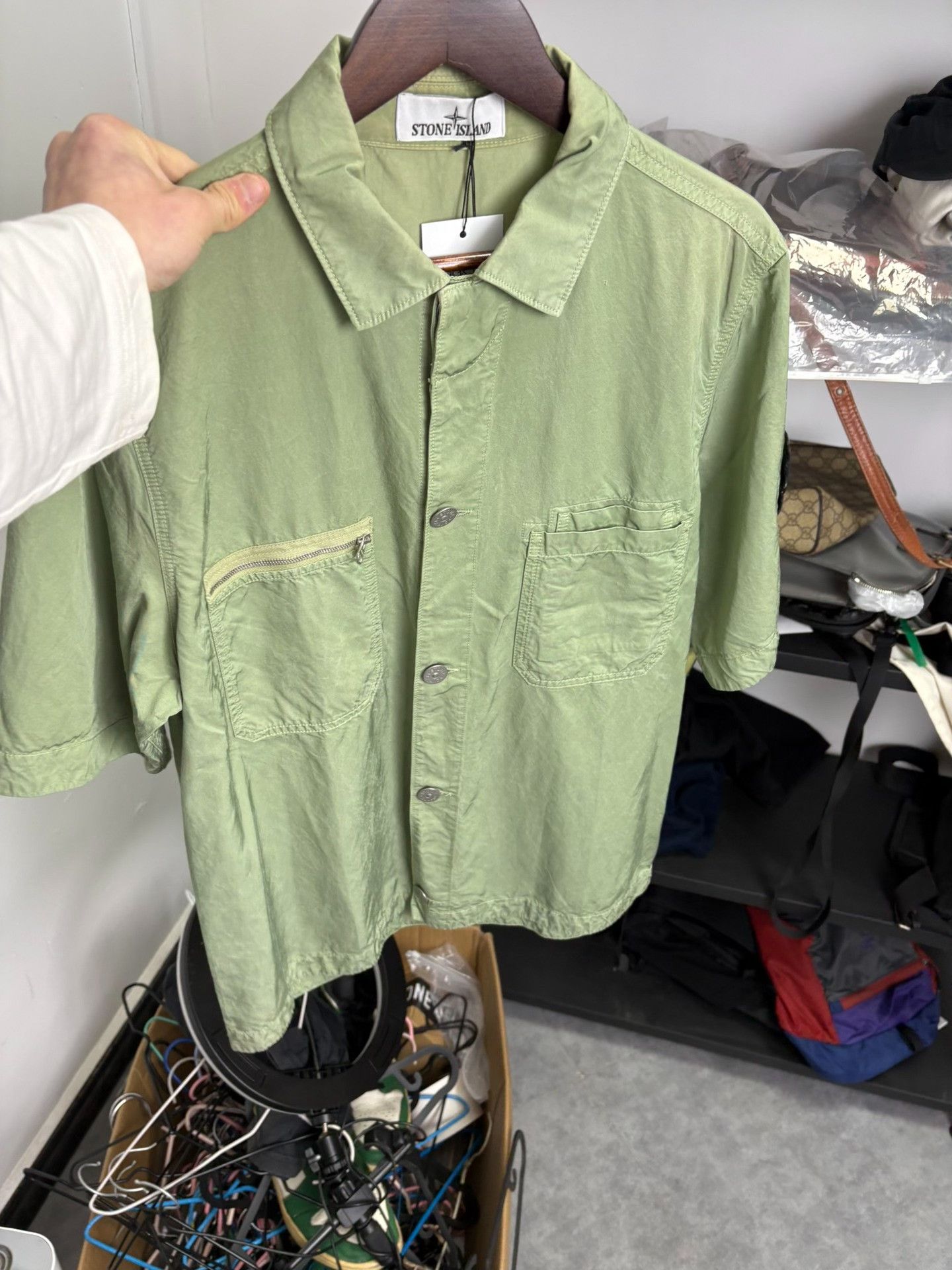 Stone Island Stone Island Green Shirt S Men Size US S / EU 44-46 / 1 - 7 Thumbnail