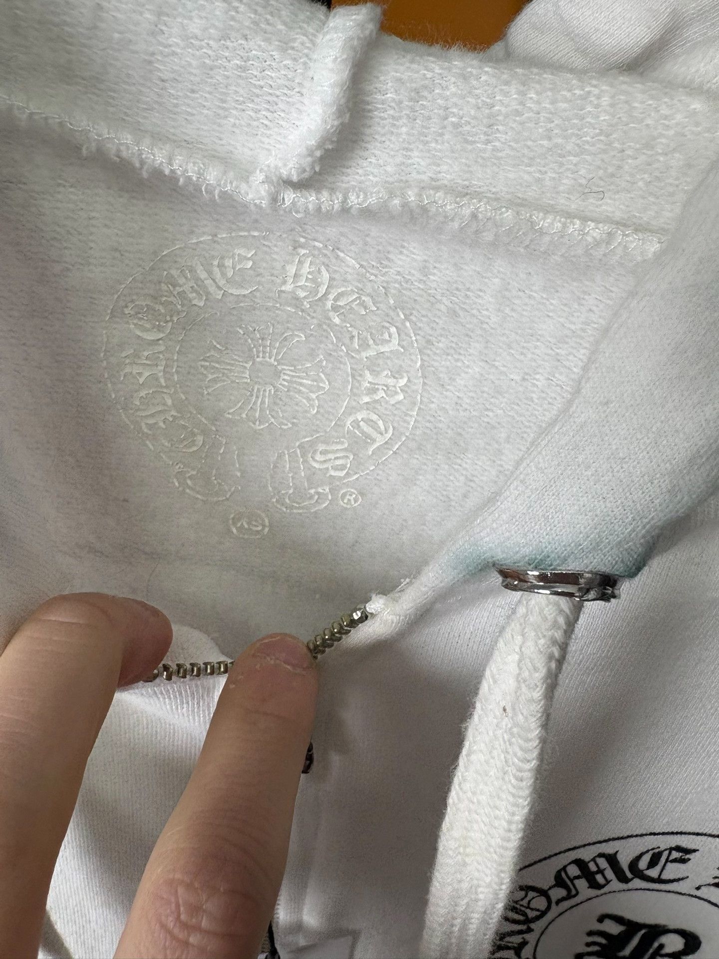 Chrome Hearts Chrome Hearts Collab Long Black Hoodie XS Women Size XS / US 0-2 / IT 36-38 - 4 Thumbnail