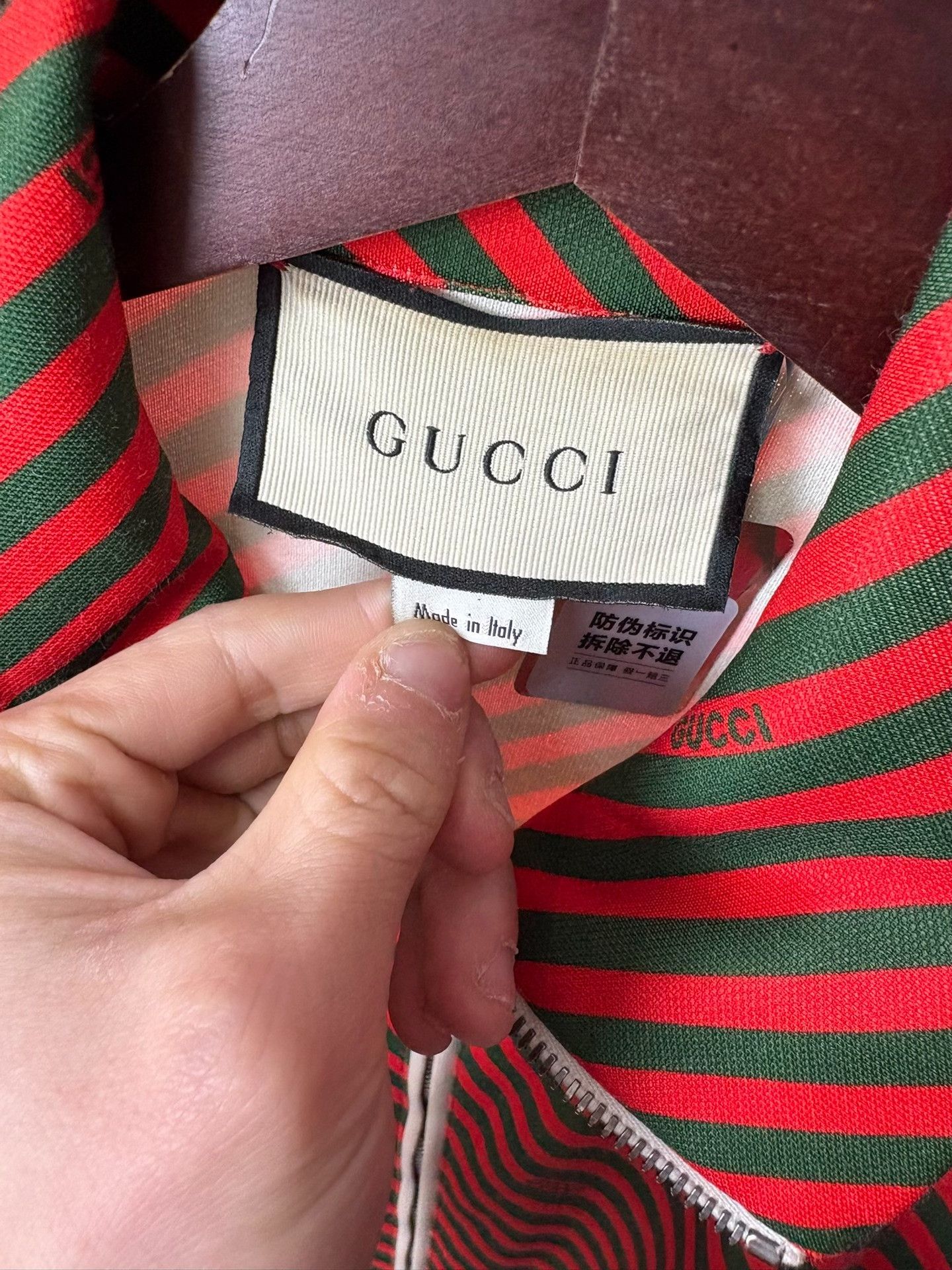 Gucci Gucci Striped Blue Light Jacket S Men Size US S / EU 44-46 / 1 - 4 Thumbnail