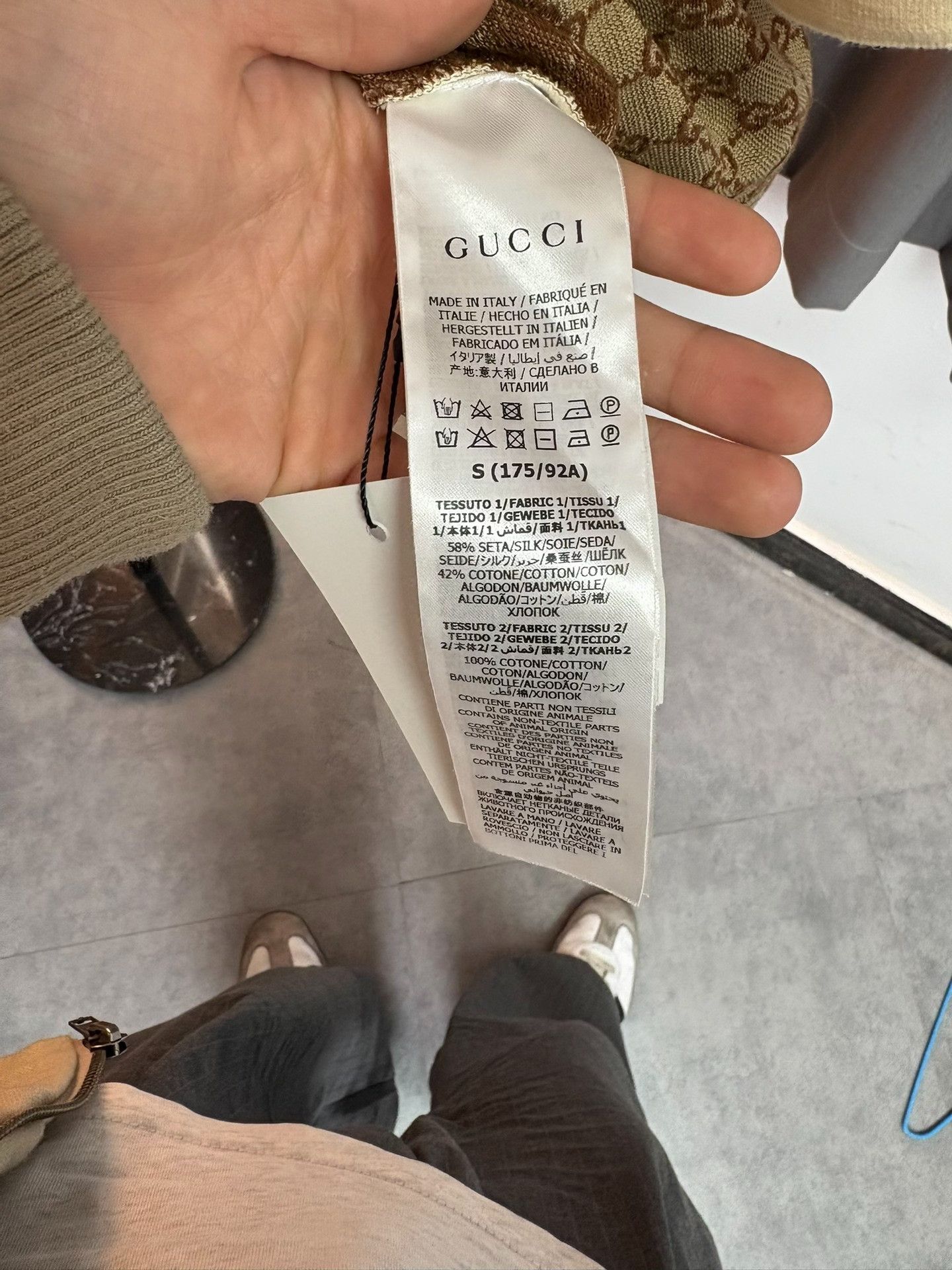 Gucci Gucci Gold Polo S Men Size US S / EU 44-46 / 1 - 5 Thumbnail