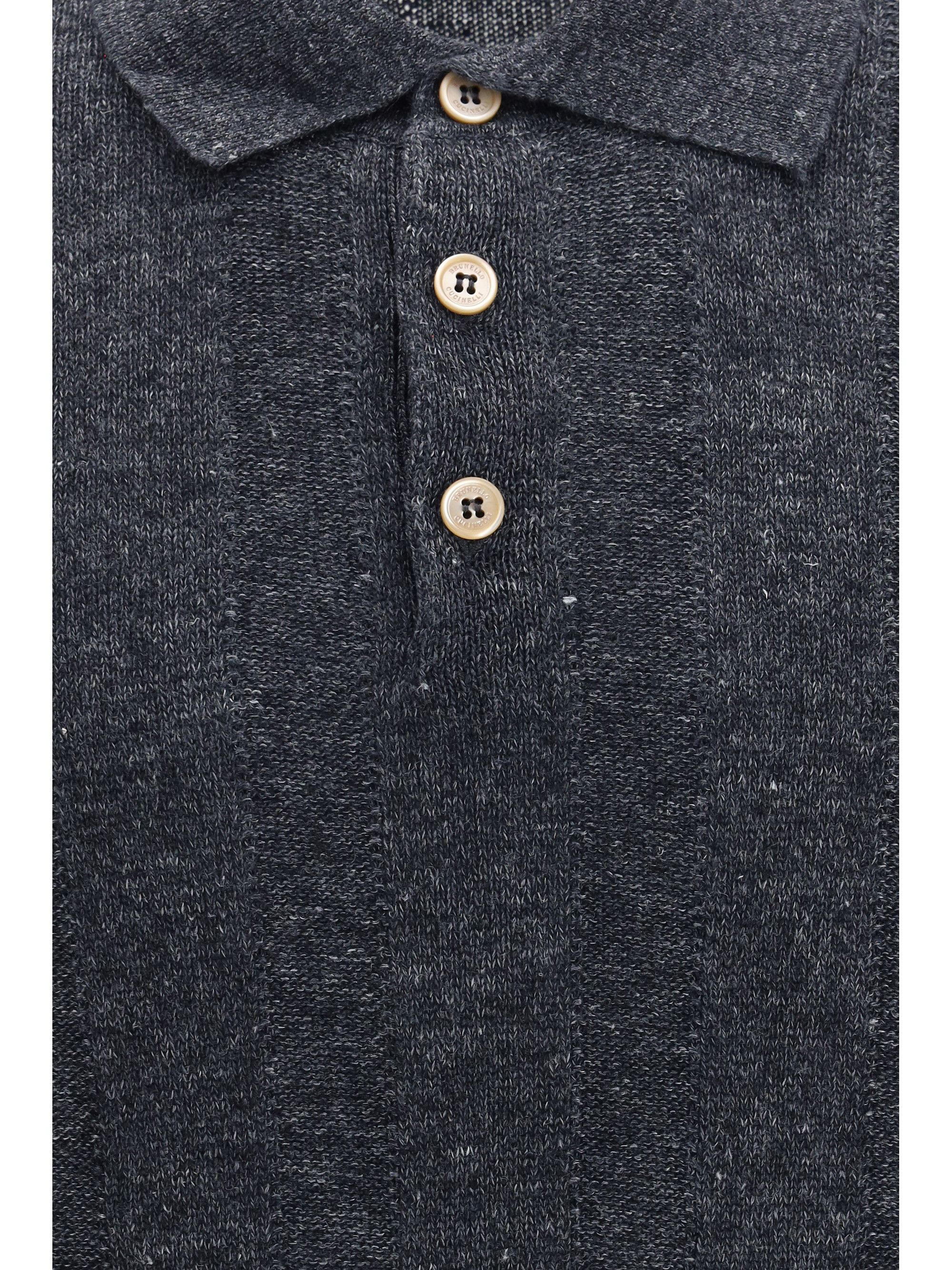 Brunello Cucinelli Cotton polo Sweater Size US L / EU 52-54 / 3 - 3 Thumbnail