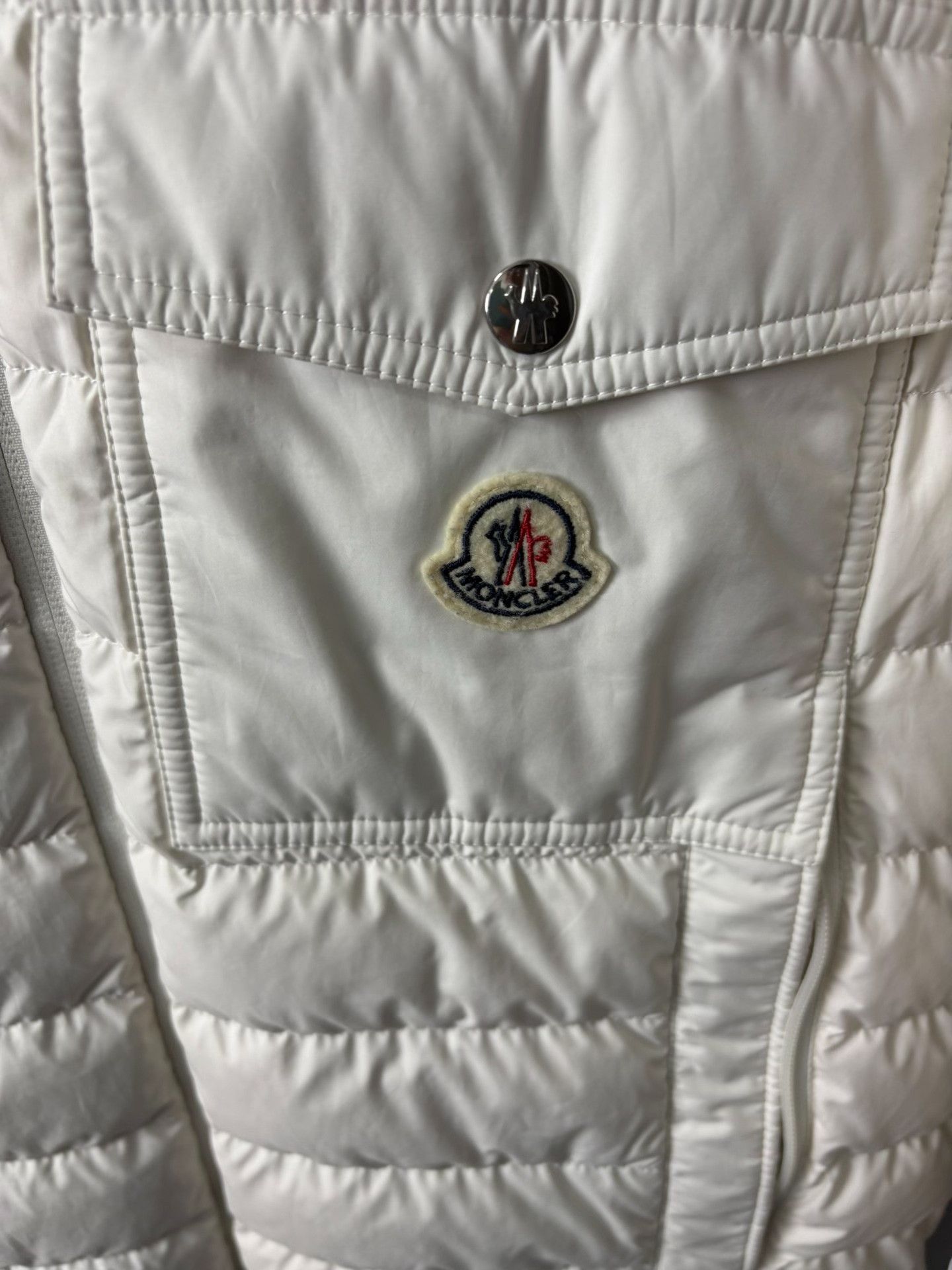 Moncler Moncler Down White Heavy Coat L Men Size US L / EU 52-54 / 3 - 2 Thumbnail