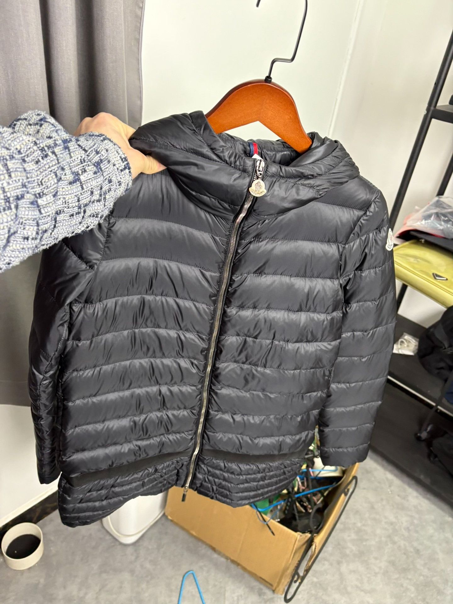 Moncler Moncler Down Black Heavy Coat S Men Size US S / EU 44-46 / 1 - 9 Thumbnail