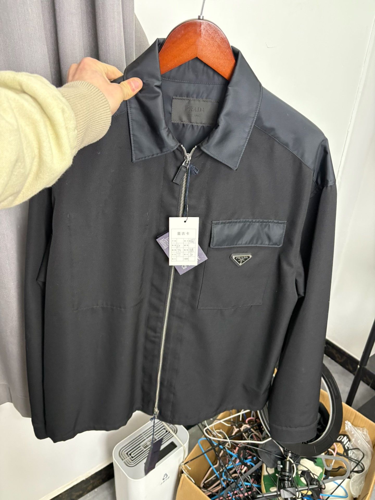 Prada Prada Nylon Black Light Jacket S Men Size US S / EU 44-46 / 1 - 7 Thumbnail