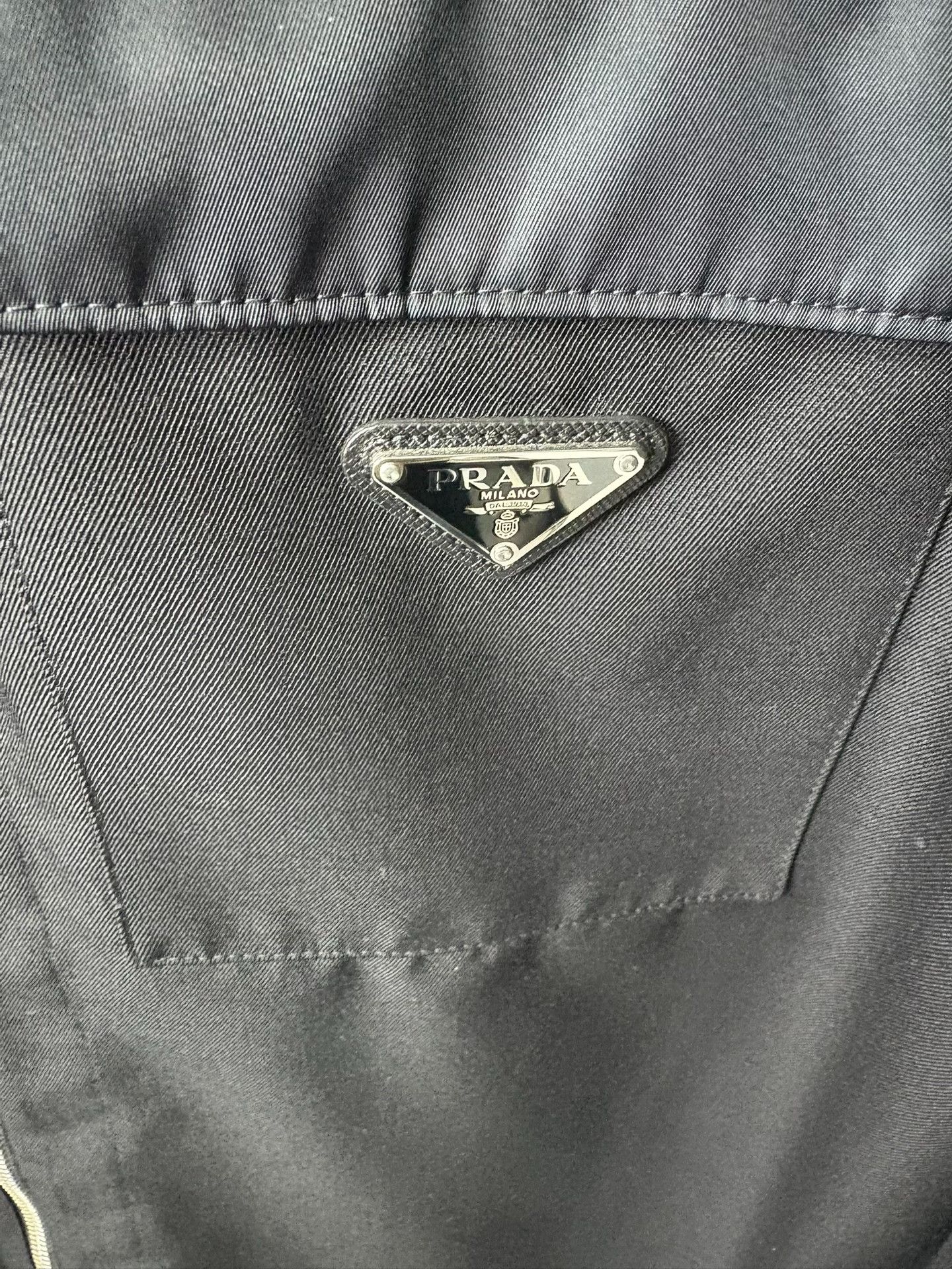 Prada Prada Nylon Black Light Jacket S Men Size US S / EU 44-46 / 1 - 2 Thumbnail
