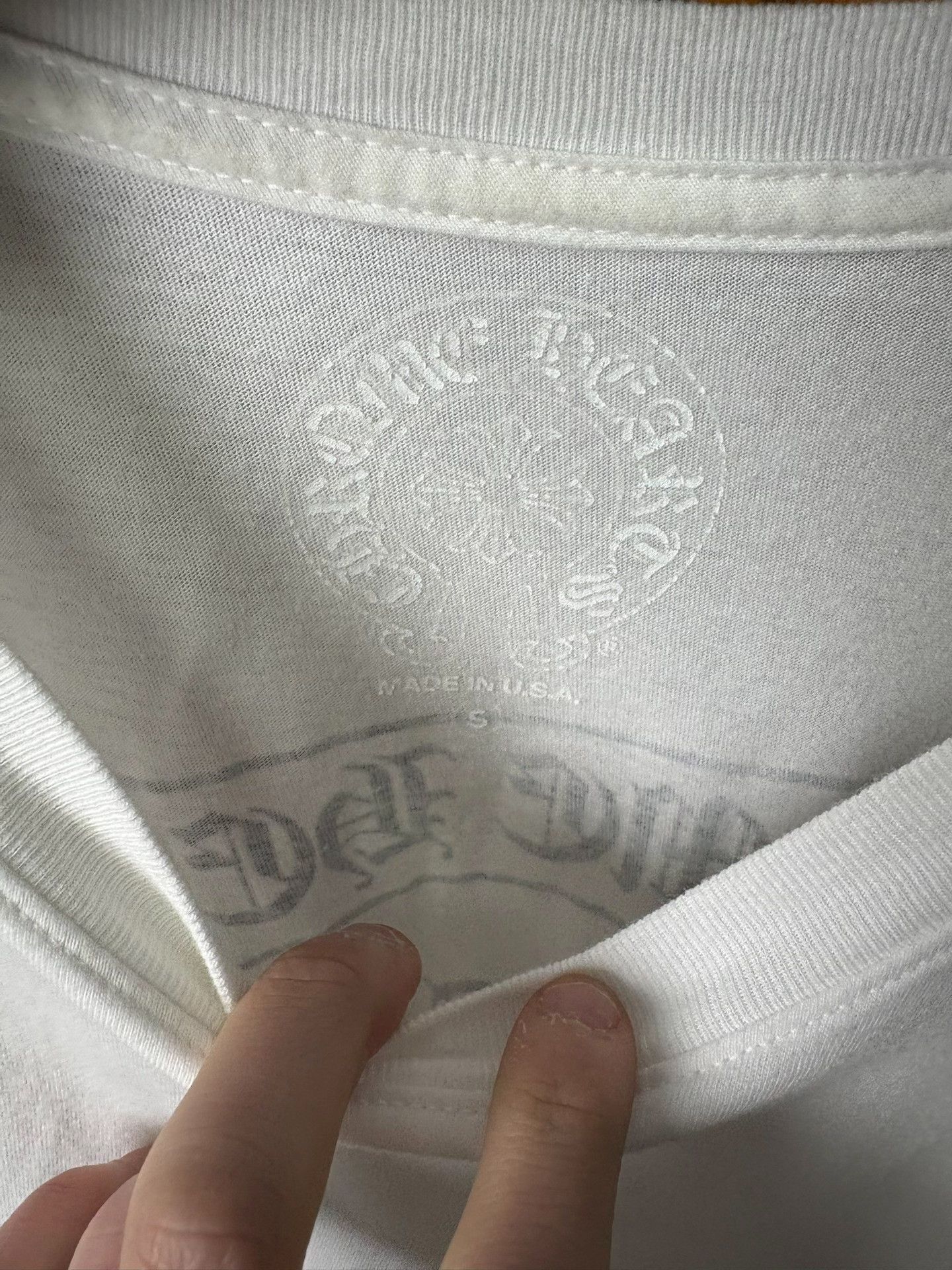 Chrome Hearts Chrome Hearts Limited White T-Shirt S Men Size US S / EU 44-46 / 1 - 2 Thumbnail