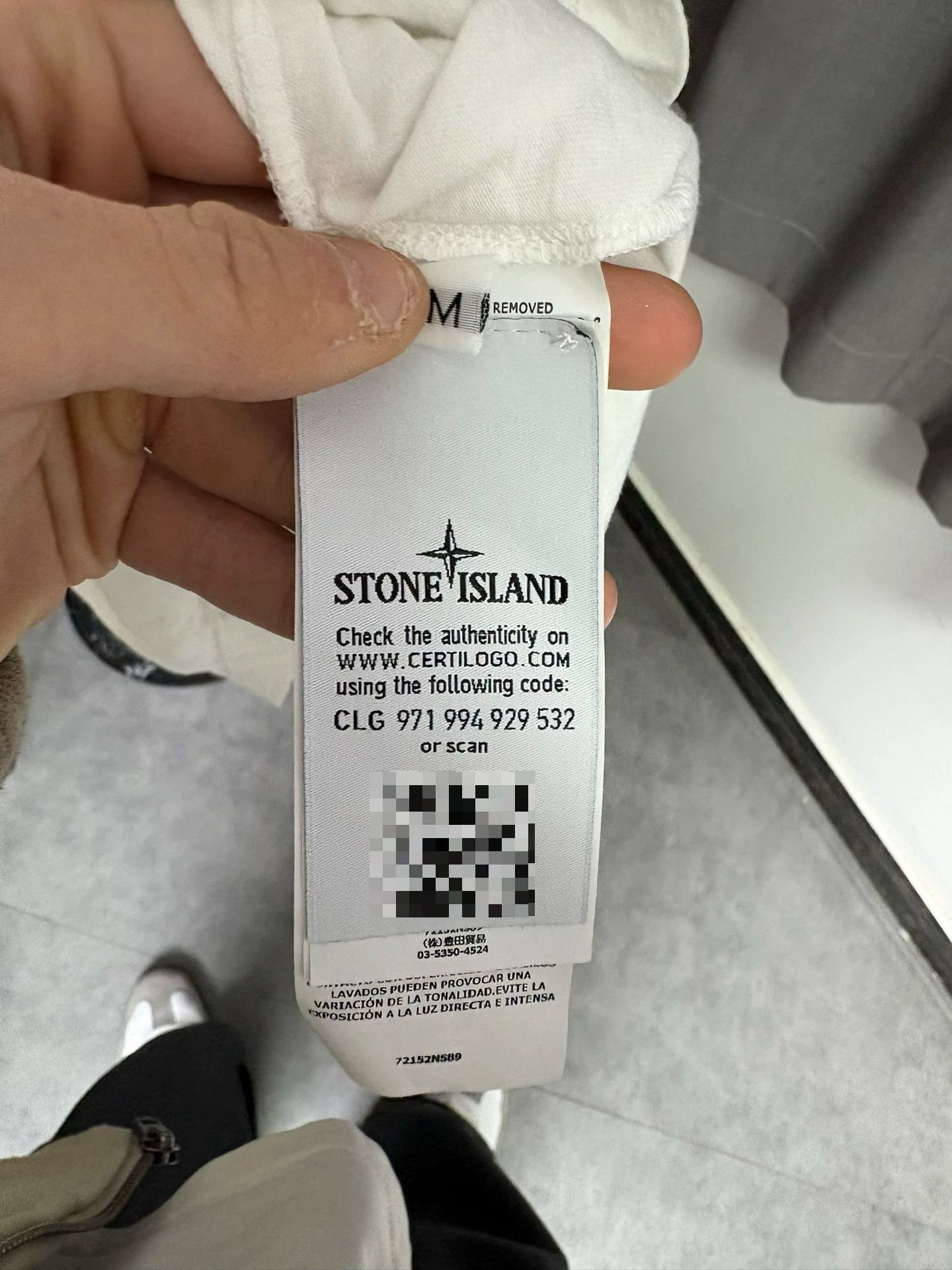Stone Island Stone Island White T-Shirt M Men Size US M / EU 48-50 / 2 - 5 Thumbnail