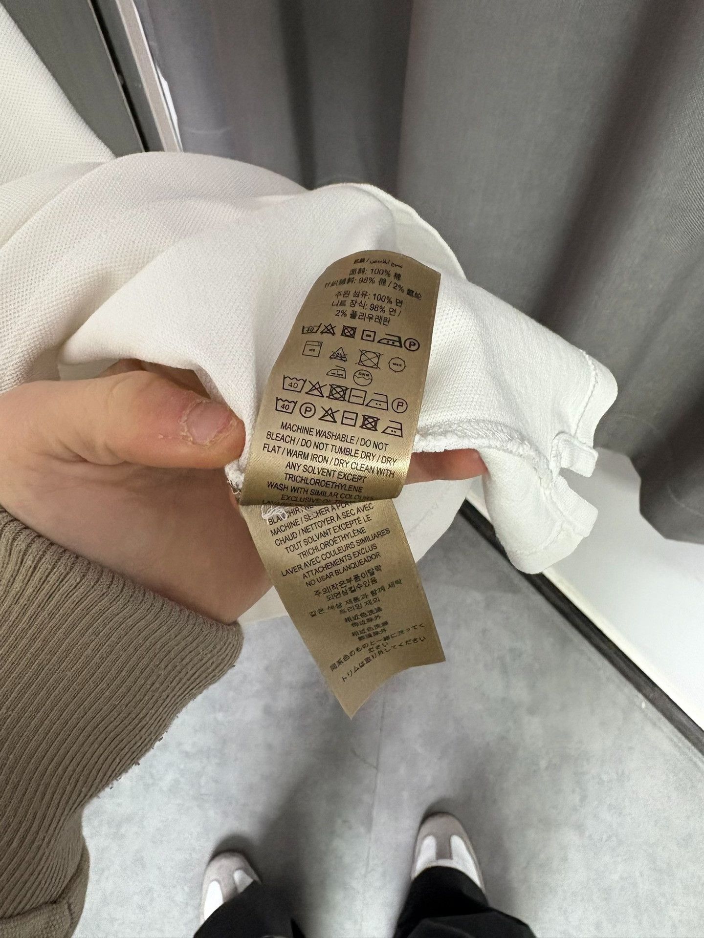 Burberry Burberry White Polo XS Men Size US XS / EU 42 / 0 - 7 Thumbnail