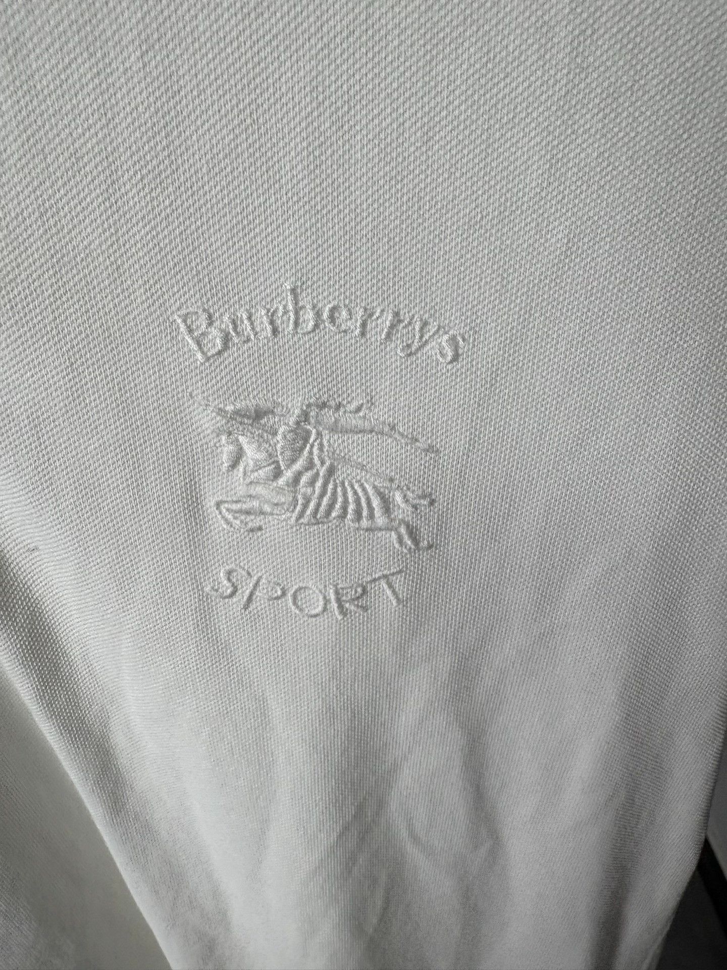 Burberry Burberry White Polo XS Men Size US XS / EU 42 / 0 - 4 Thumbnail