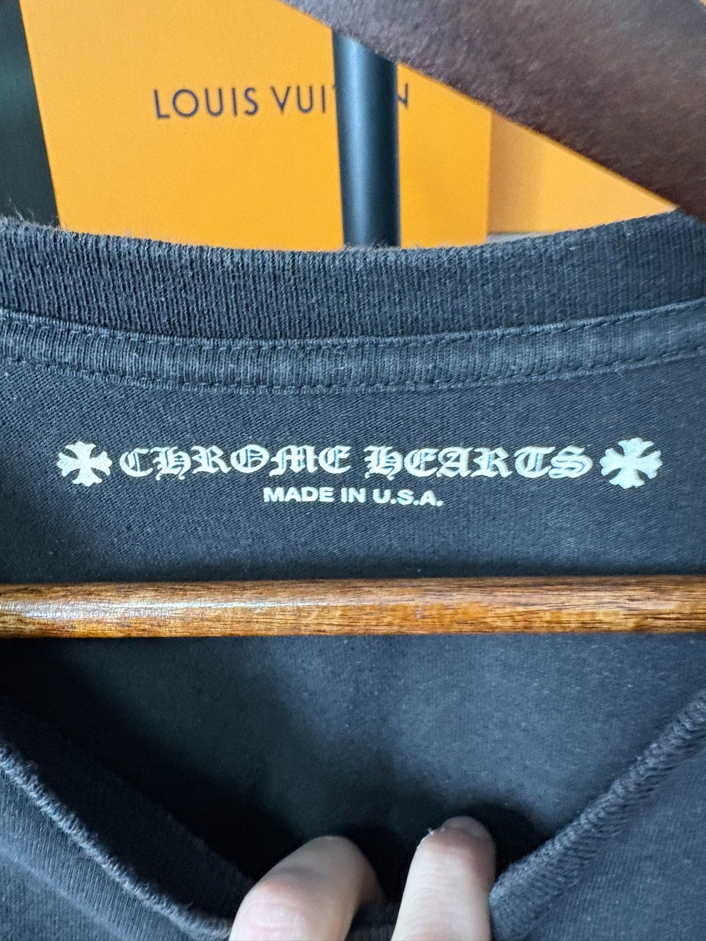 Chrome Hearts Chrome Hearts Black T-Shirt M Men Size US M / EU 48-50 / 2 - 3 Thumbnail