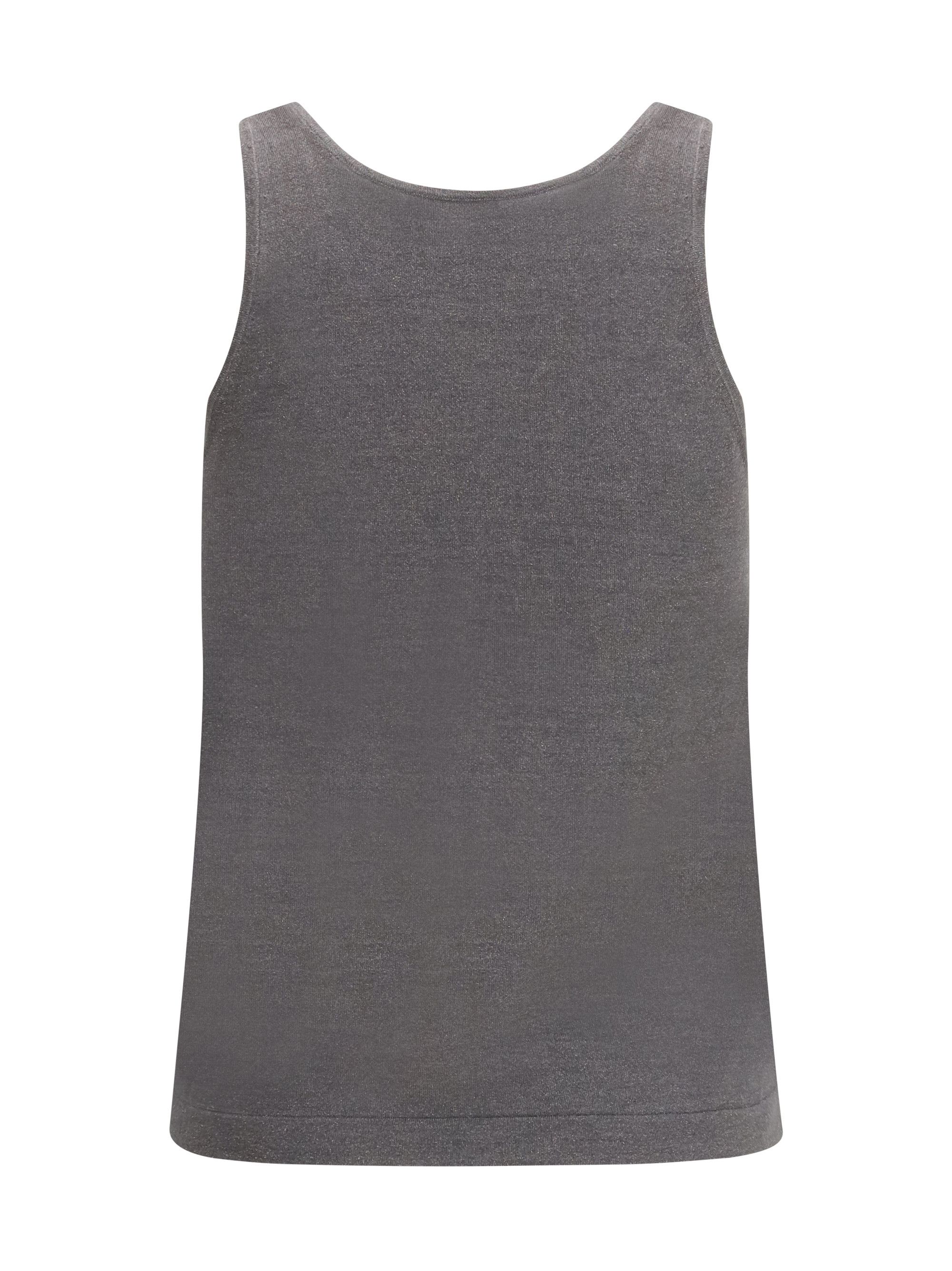 Brunello Cucinelli Sparkling knit Tank Top Size M / US 6-8 / IT 42-44 - 2 Thumbnail