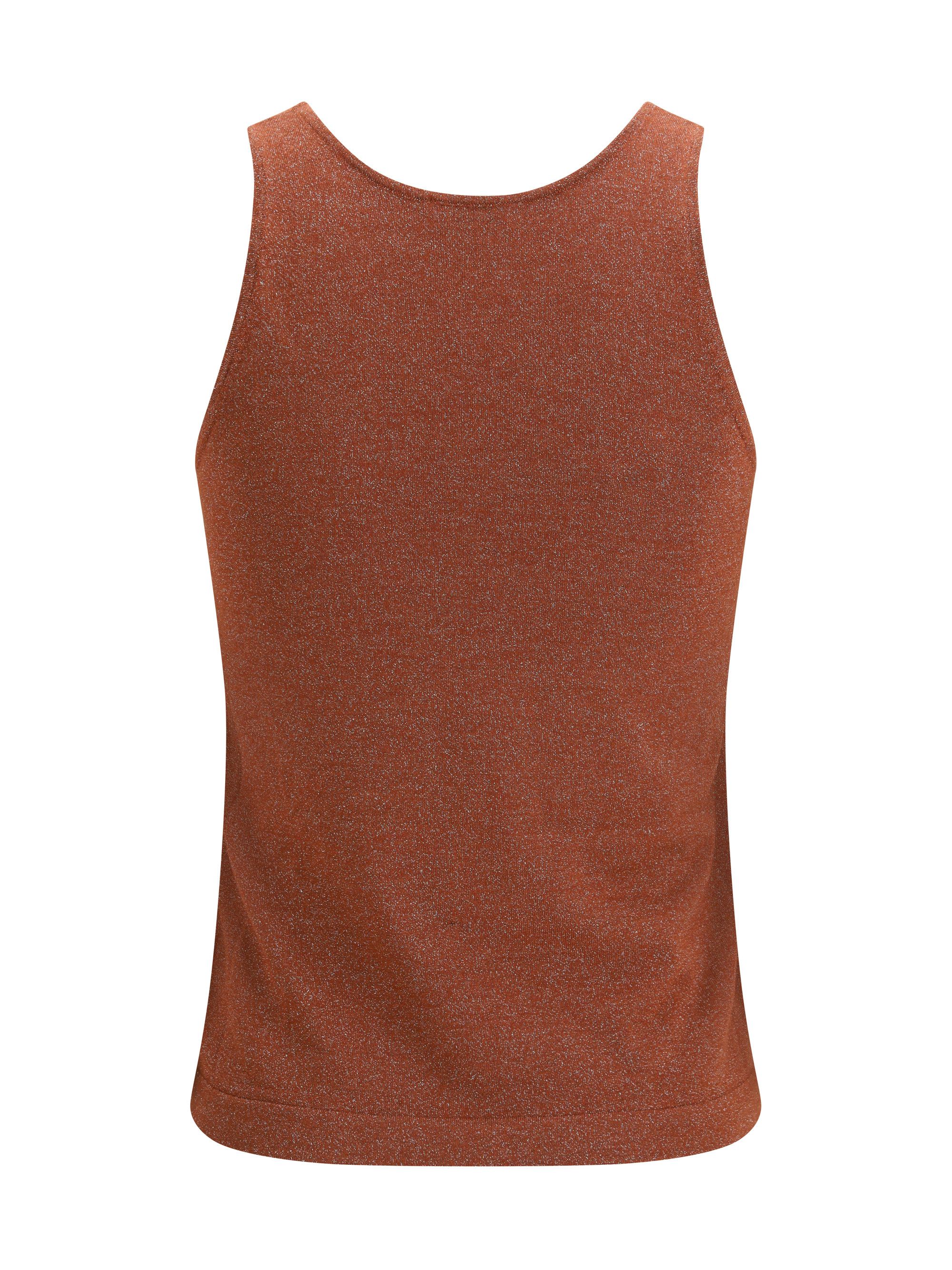 Brunello Cucinelli Sparkling knit Tank Top Size S / US 4 / IT 40 - 2 Thumbnail