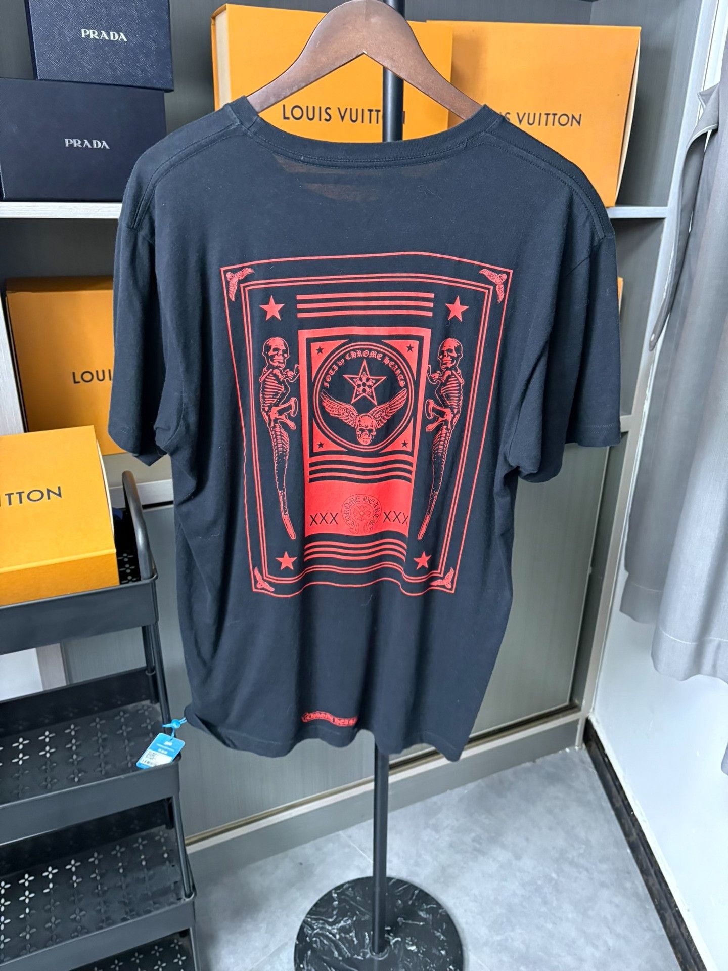 Chrome Hearts Chrome Hearts Red T-Shirt L Men Size US L / EU 52-54 / 3 - 4 Thumbnail