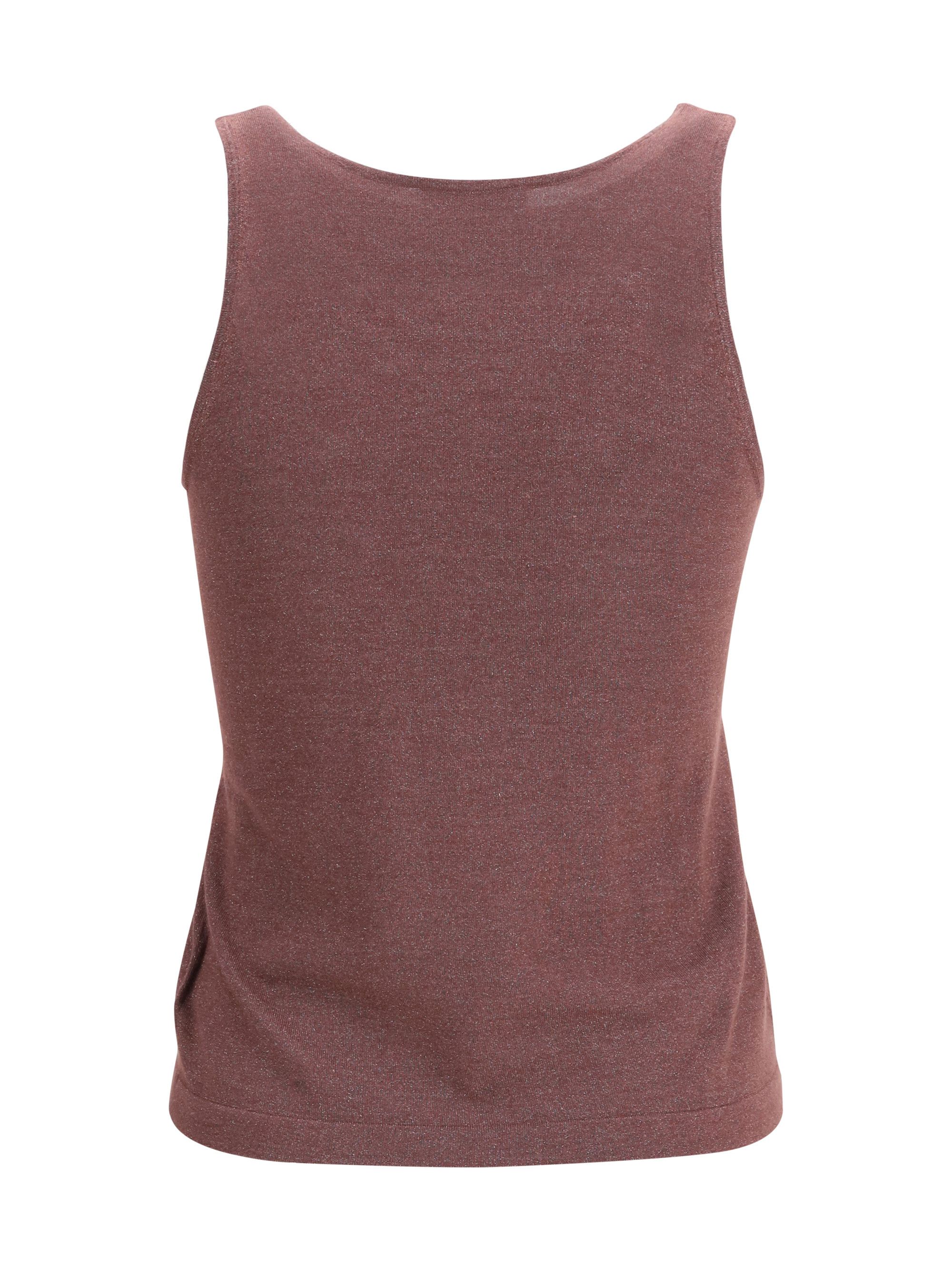 Brunello Cucinelli Sparkling knit Tank Top Size M / US 6-8 / IT 42-44 - 2 Thumbnail
