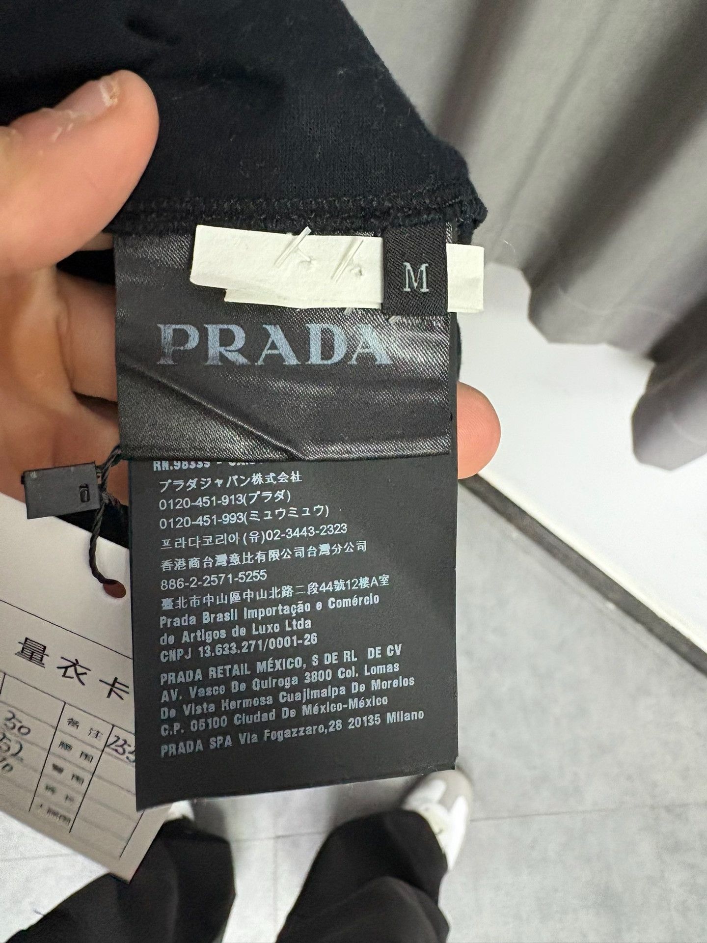 Prada Prada Black T-Shirt M Men Size US M / EU 48-50 / 2 - 5 Thumbnail