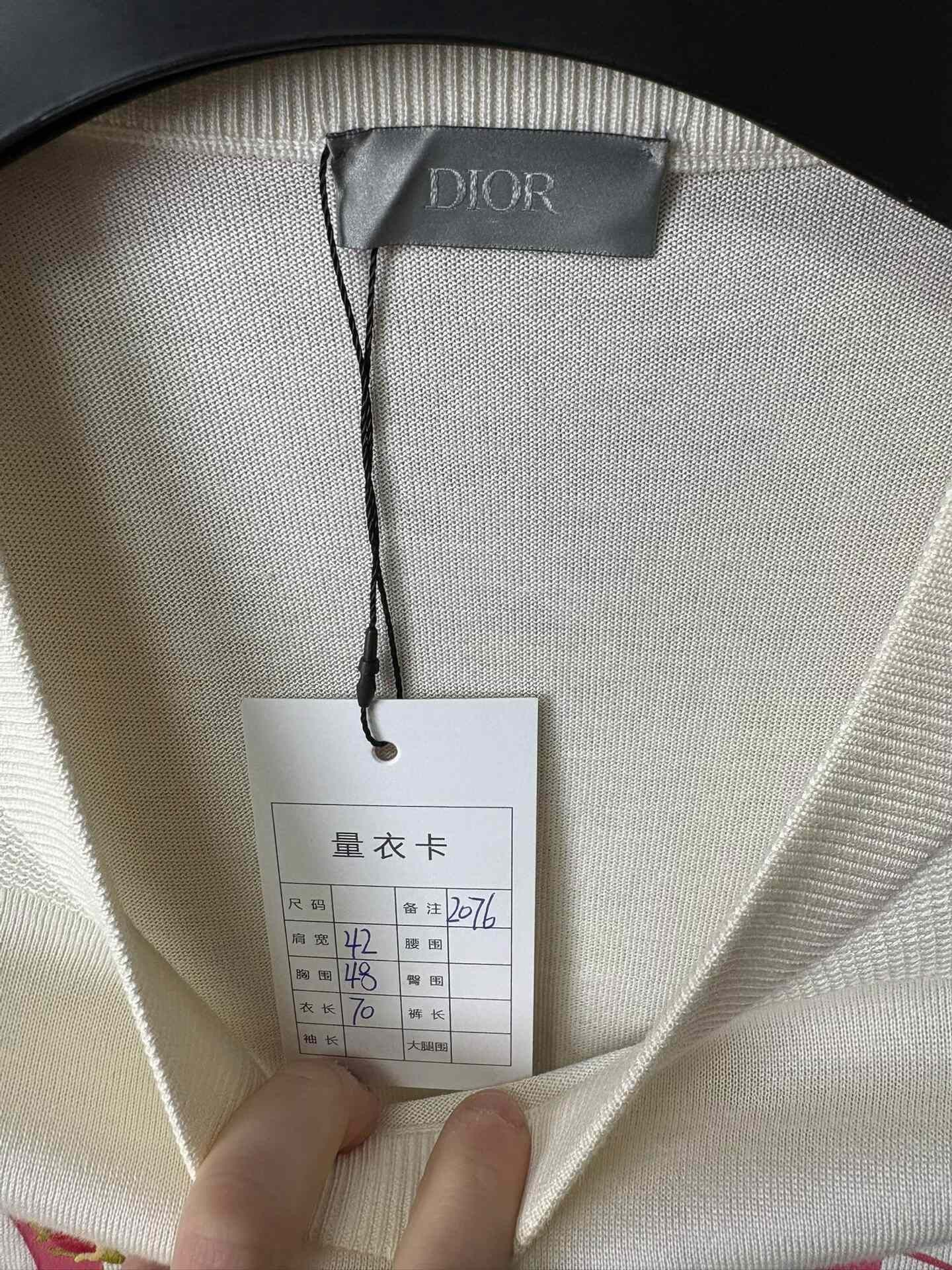 Dior Dior Retro Embroidered Pink Sweater S Women Size S / US 4 / IT 40 - 2 Thumbnail