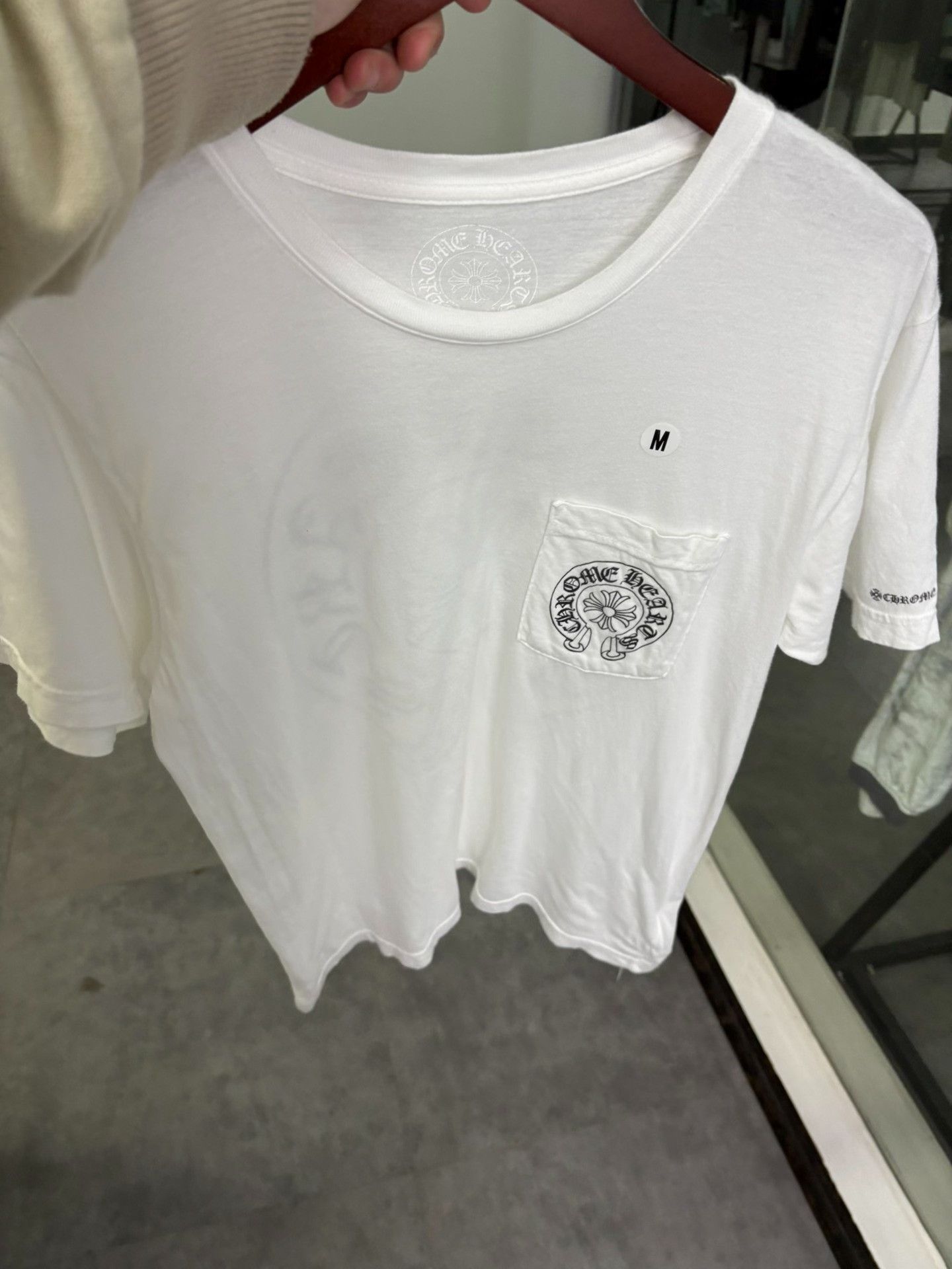 Chrome Hearts Chrome Hearts Printed White T-Shirt M Men Size US M / EU 48-50 / 2 - 5 Thumbnail