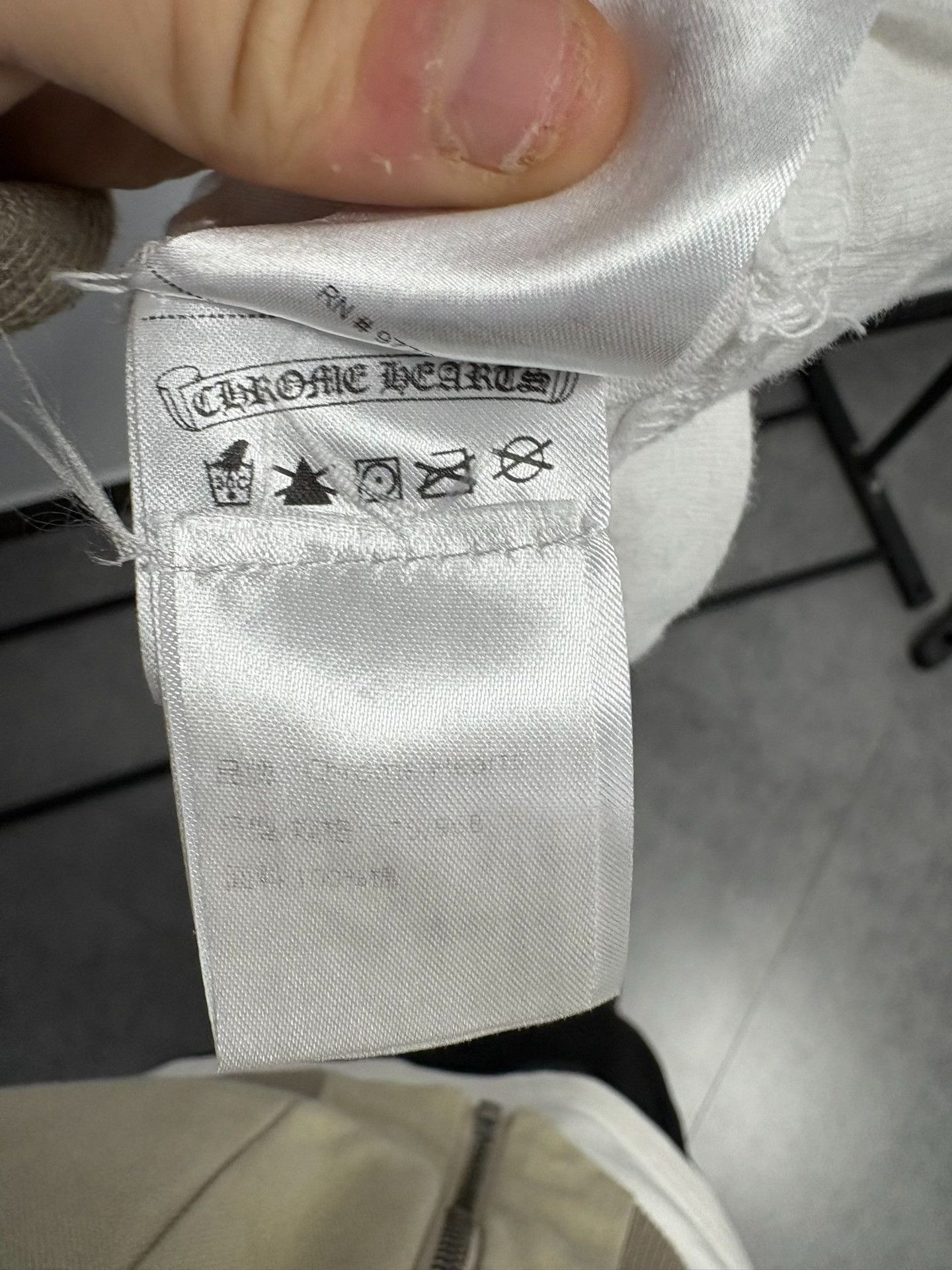 Chrome Hearts Chrome Hearts Printed White T-Shirt M Men Size US M / EU 48-50 / 2 - 8 Thumbnail