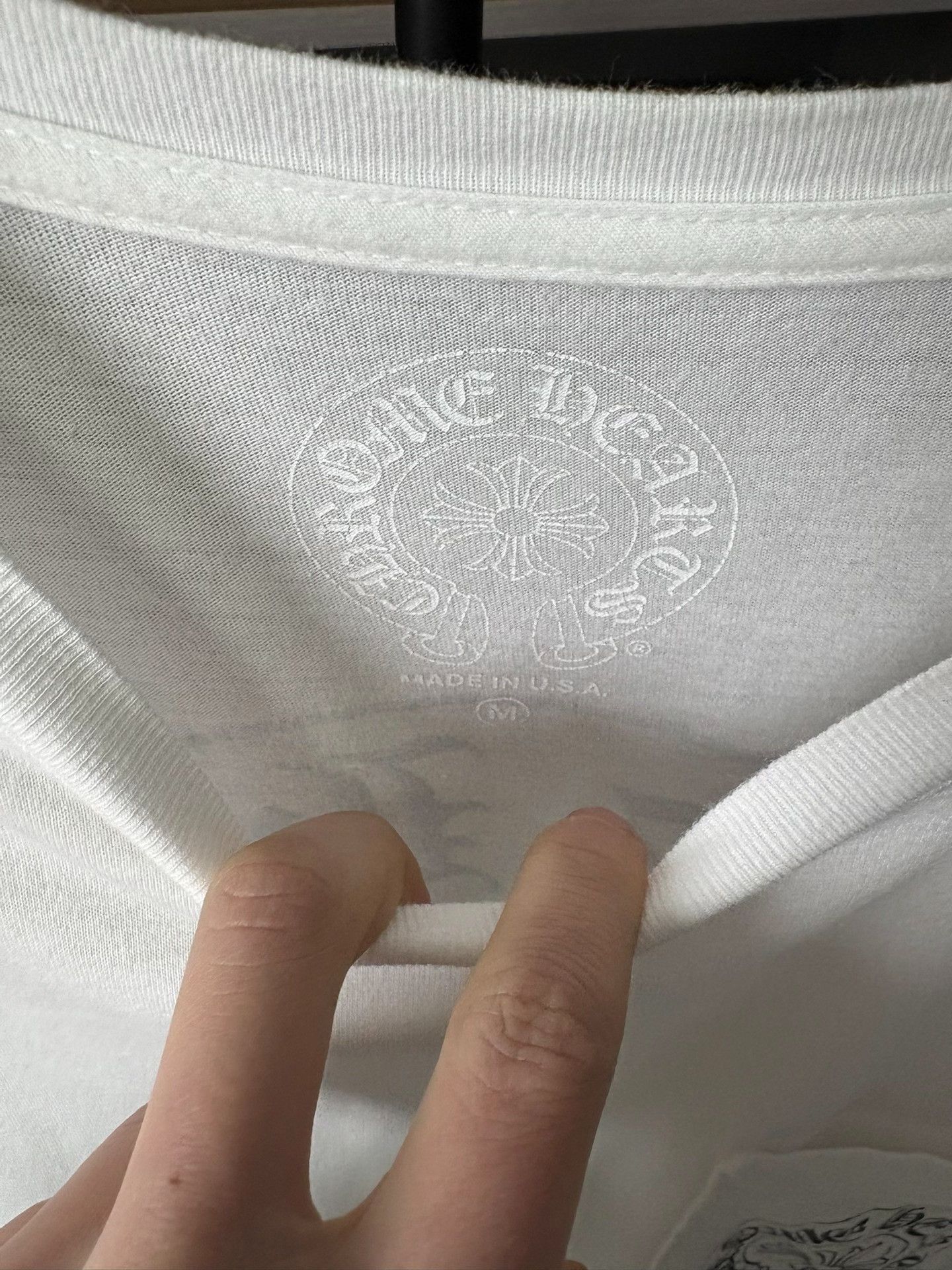 Chrome Hearts Chrome Hearts Printed White T-Shirt M Men Size US M / EU 48-50 / 2 - 3 Thumbnail