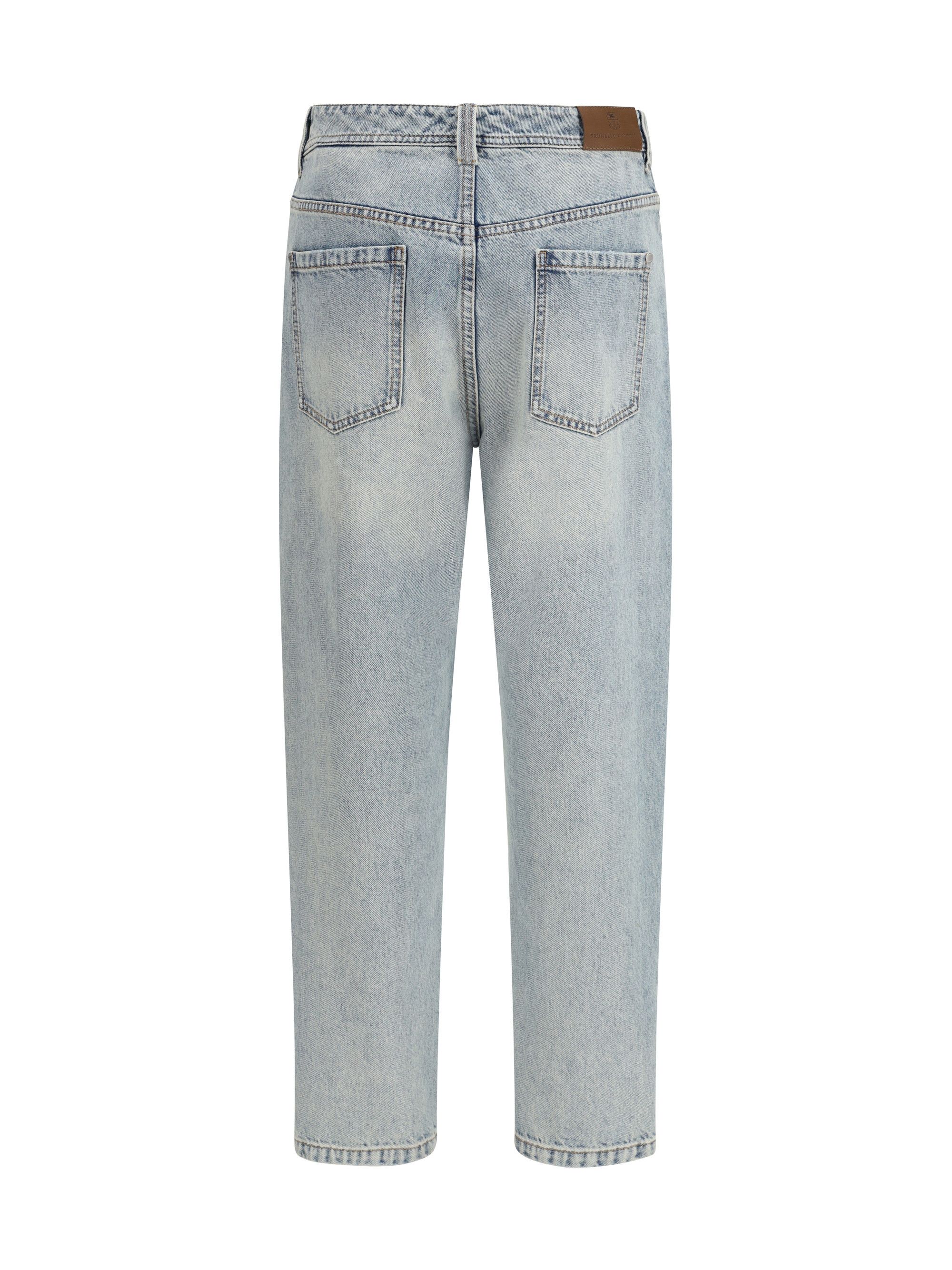 Brunello Cucinelli Straight Jeans Size 30" / US 8 / IT 44 - 2 Thumbnail