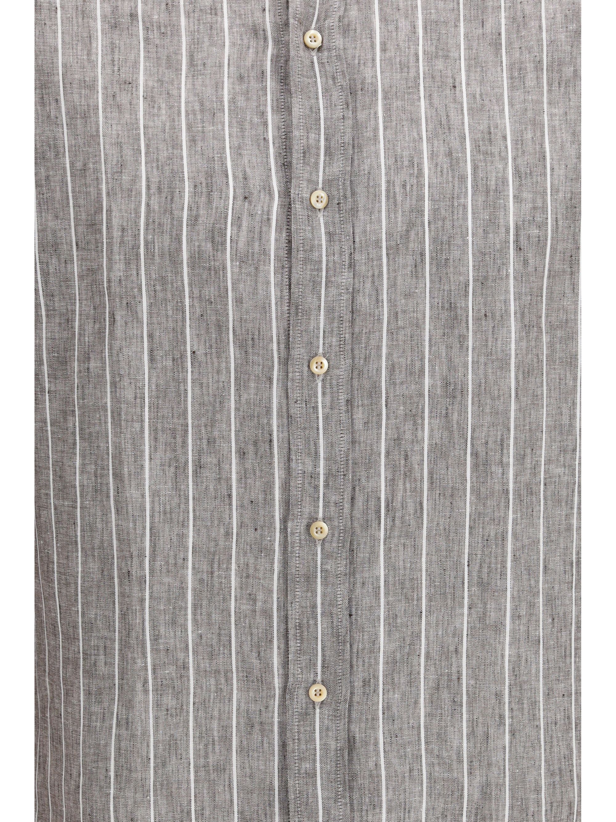 Brunello Cucinelli Linen Shirt Size US S / EU 44-46 / 1 - 3 Thumbnail