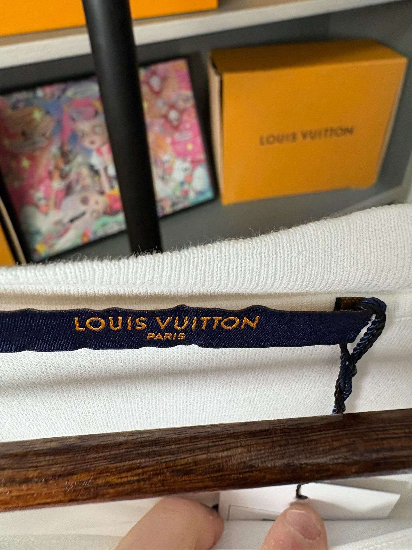 Louis Vuitton Louis Vuitton White T-Shirt S Men Size US S / EU 44-46 / 1 - 2 Thumbnail
