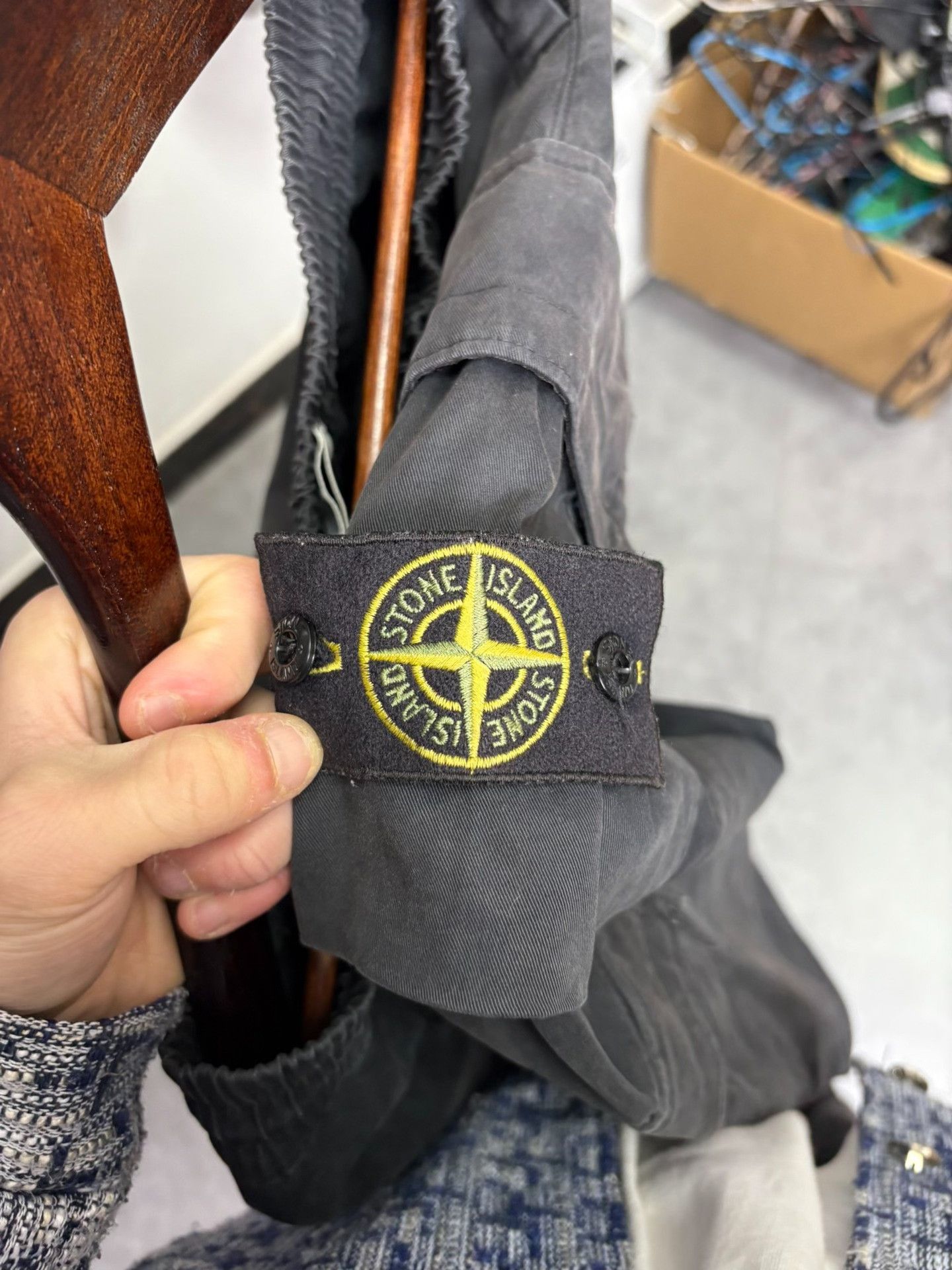 Stone Island Stone Island Cargo Black Casual Pants 31 Men Size US 31 - 7 Thumbnail