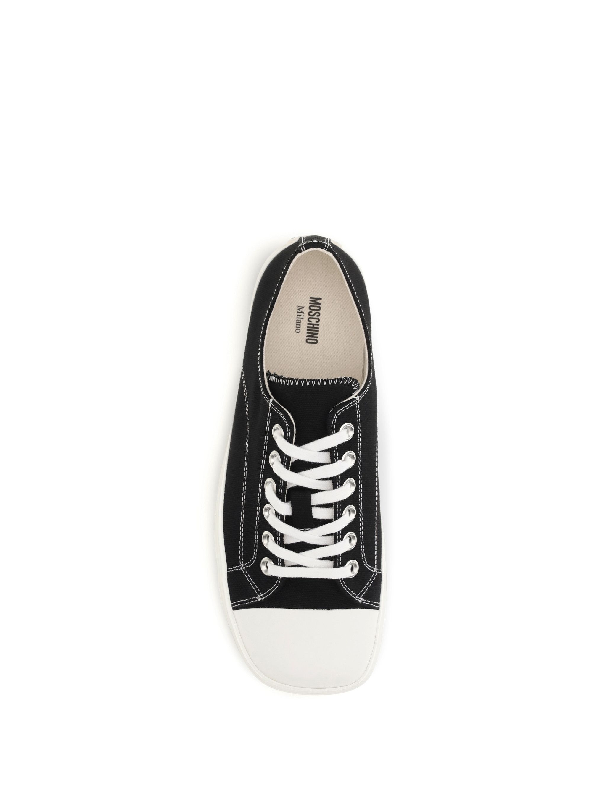 Moschino Canvas Couture Sneakers Size US 11 / EU 44 - 4 Thumbnail