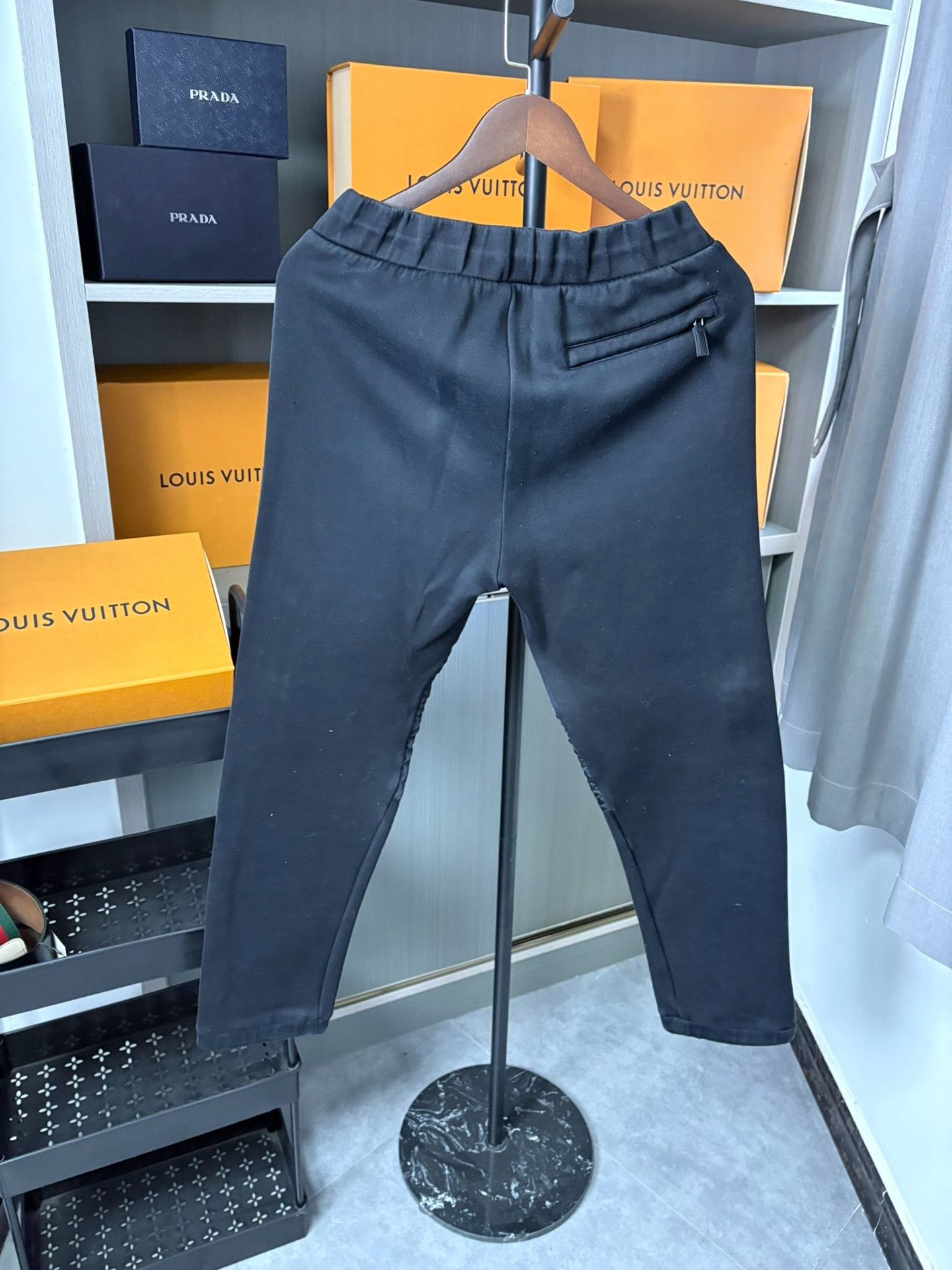 Prada Prada Casual Black Casual Pants M Men Size US 32 / EU 48 - 5 Thumbnail