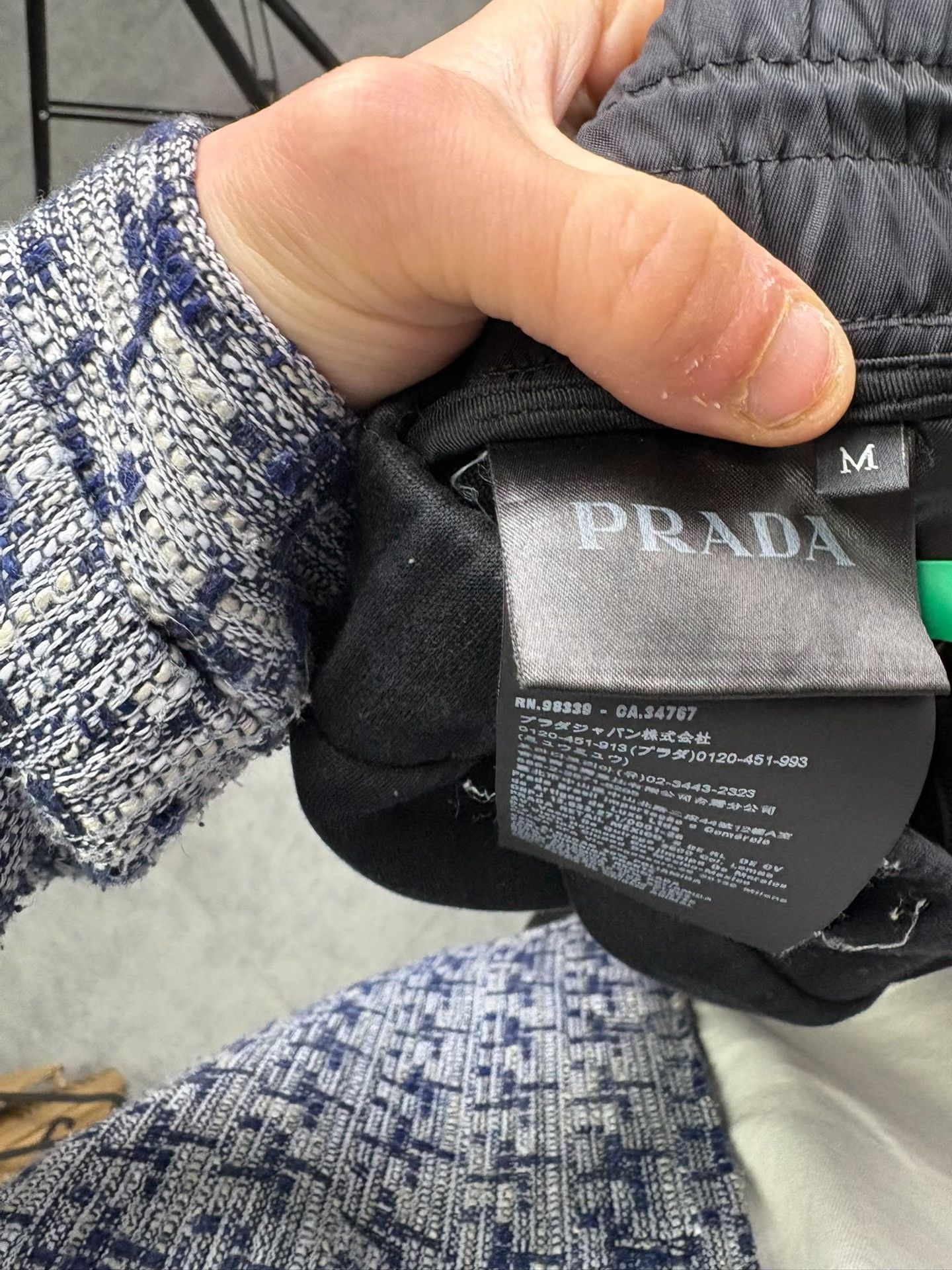 Prada Prada Casual Black Casual Pants M Men Size US 32 / EU 48 - 7 Thumbnail