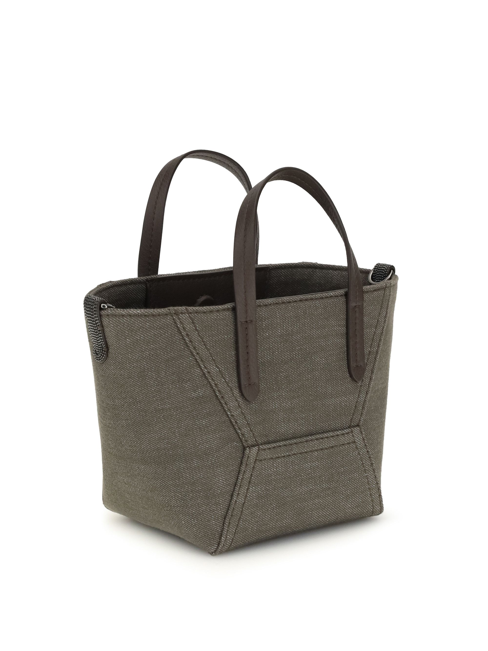 Brunello Cucinelli Fabric Handbag Size ONE SIZE - 2 Thumbnail