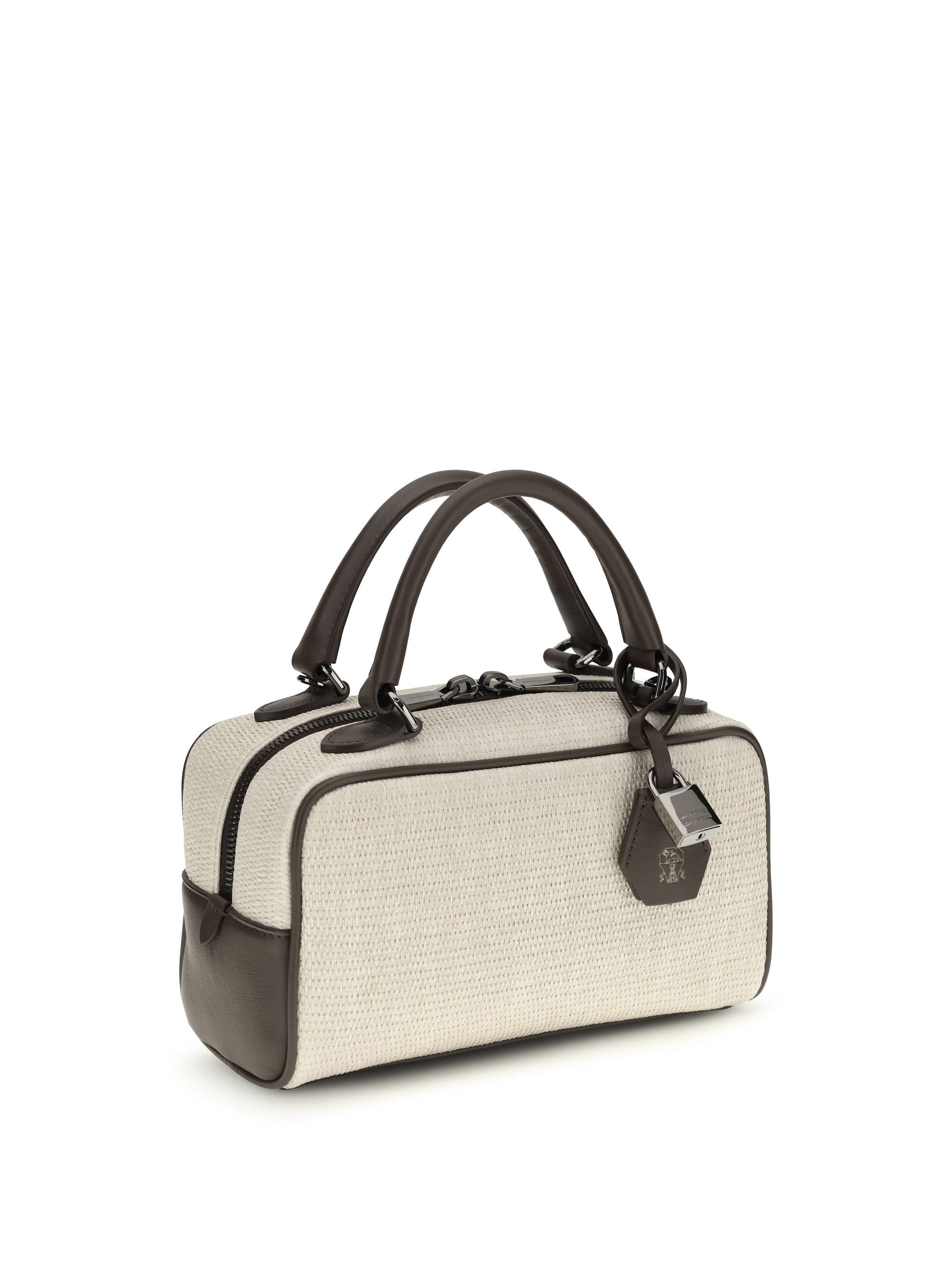 Brunello Cucinelli Small Boston Explorer Handbag Size ONE SIZE - 2 Thumbnail