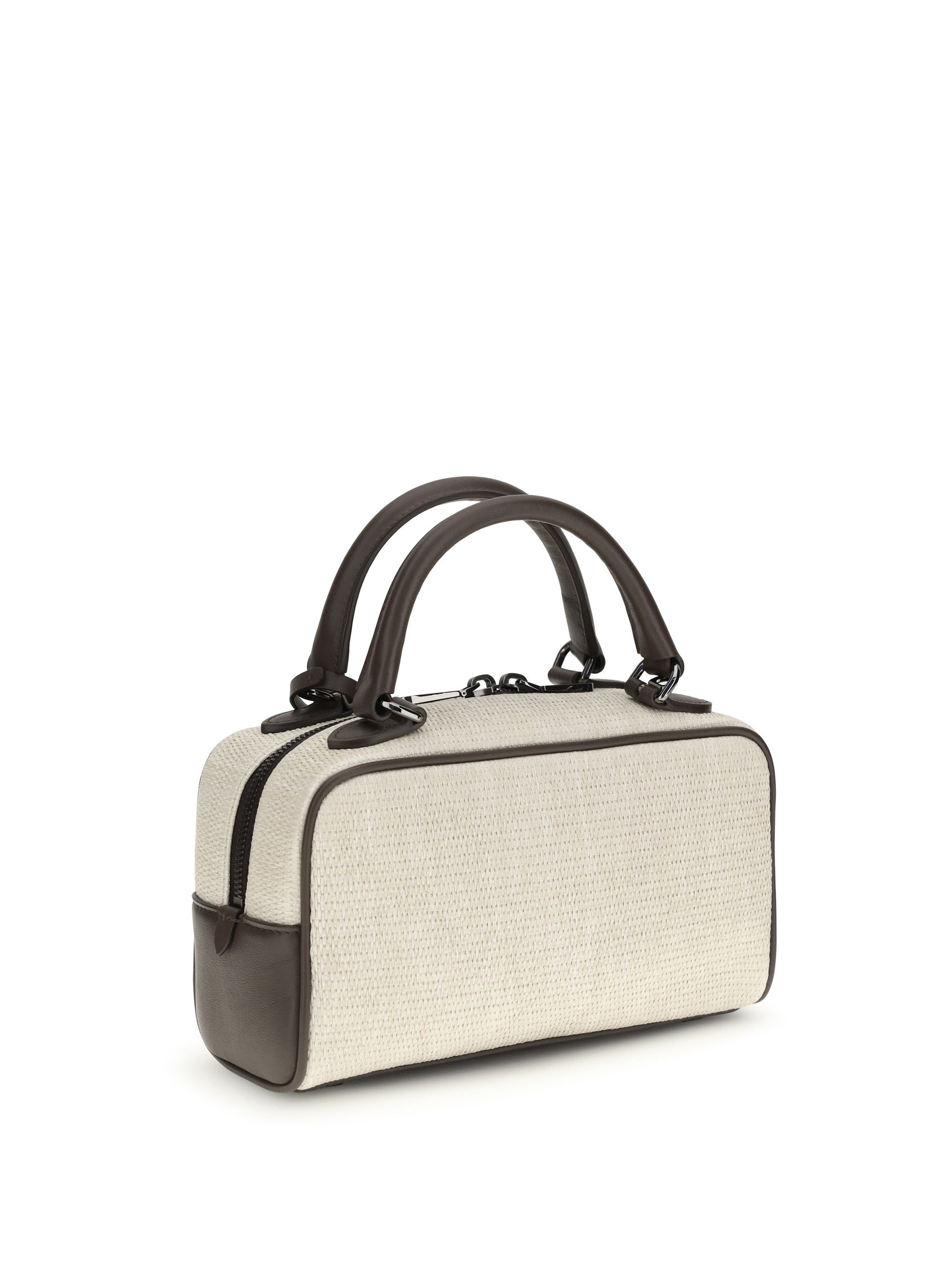 Brunello Cucinelli Small Boston Explorer Handbag Size ONE SIZE - 3 Thumbnail