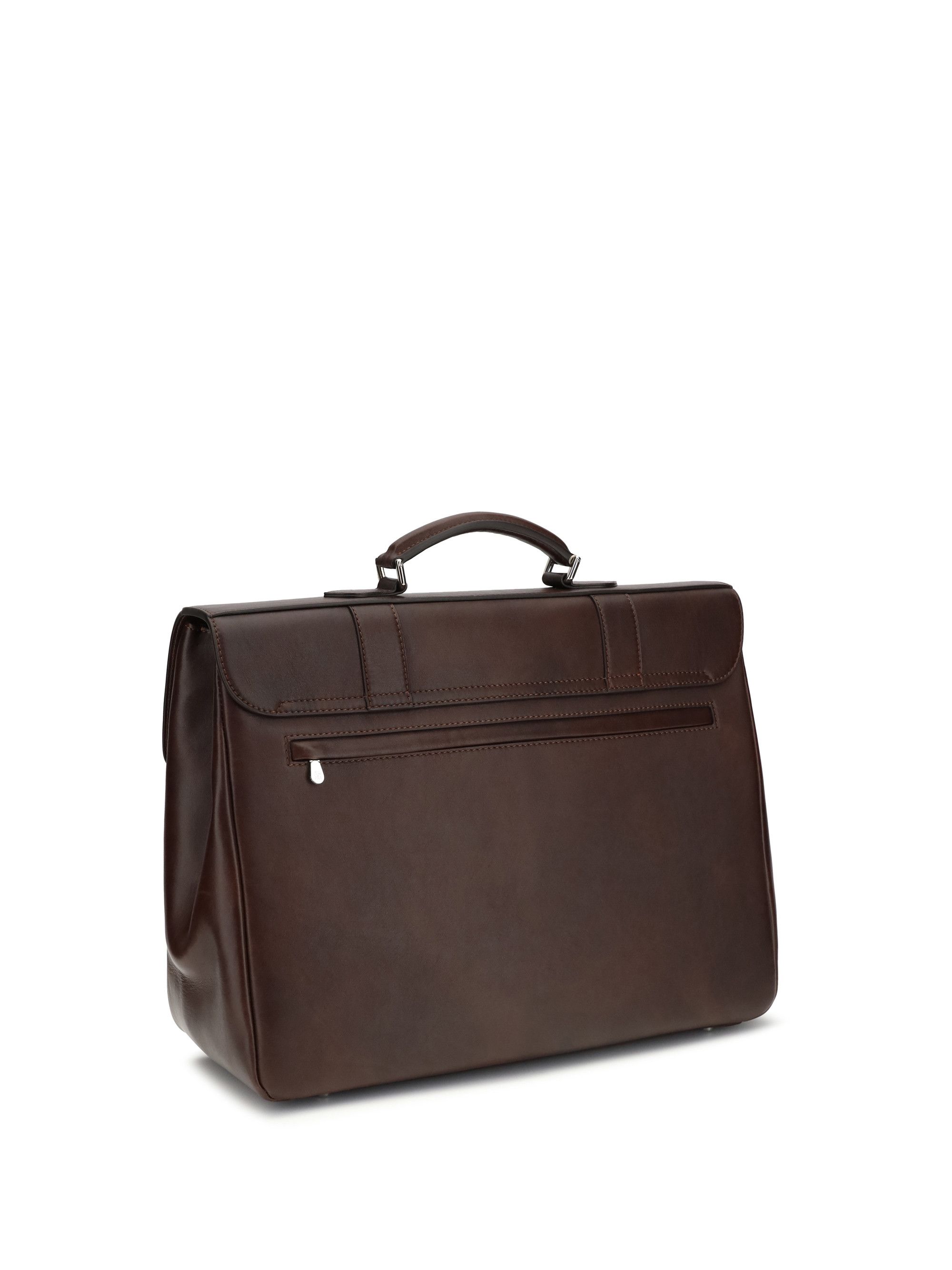 Brunello Cucinelli Leather Travel Bag Size ONE SIZE - 3 Thumbnail