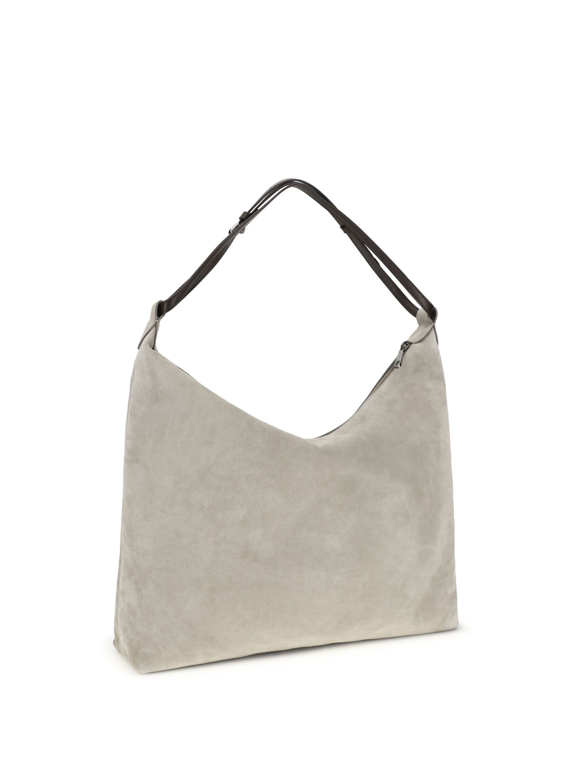 Brunello Cucinelli Suede Shoulder Bag Size ONE SIZE - 3 Thumbnail
