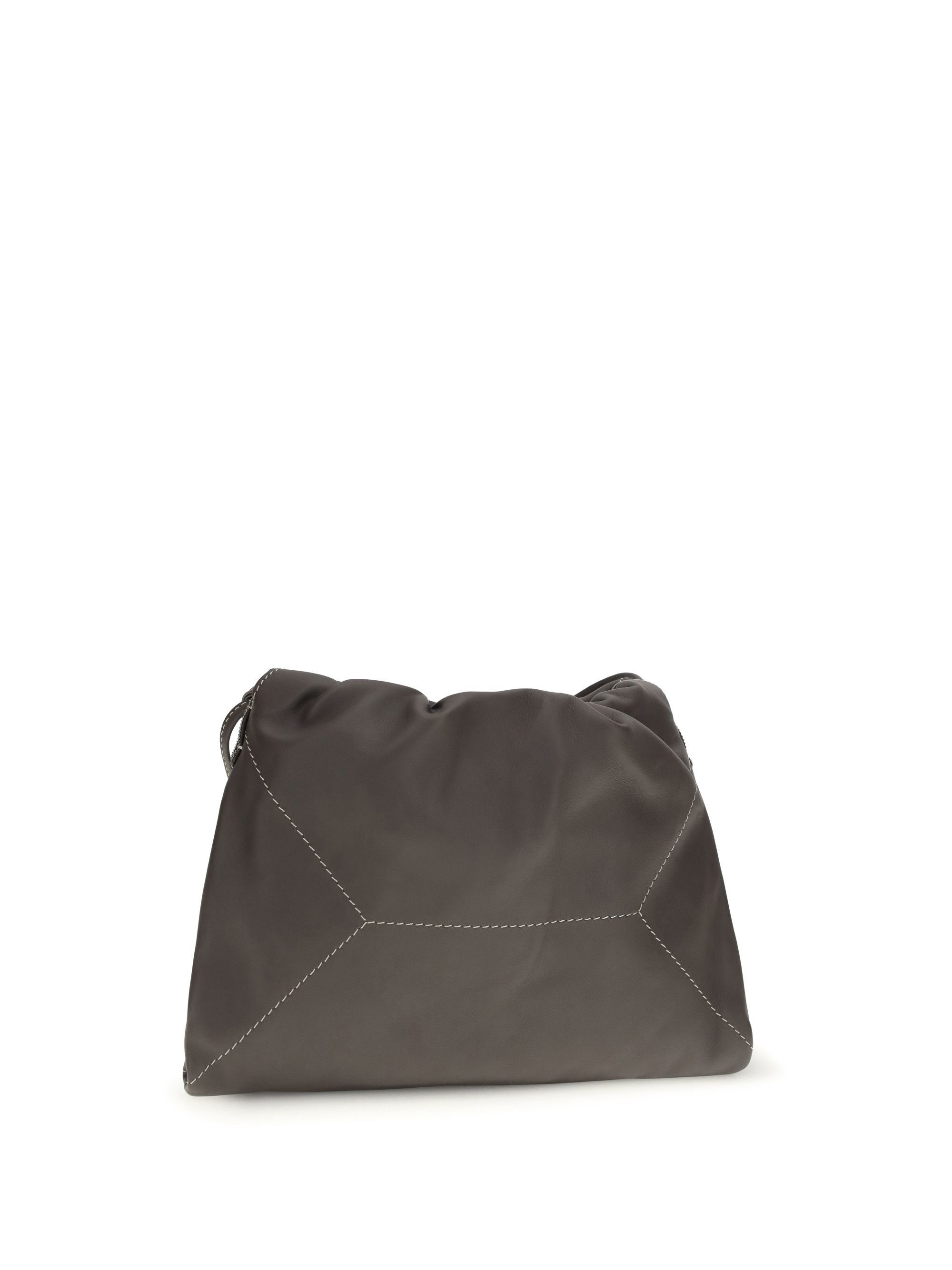 Brunello Cucinelli Leather Shoulder Bag Size ONE SIZE - 3 Thumbnail