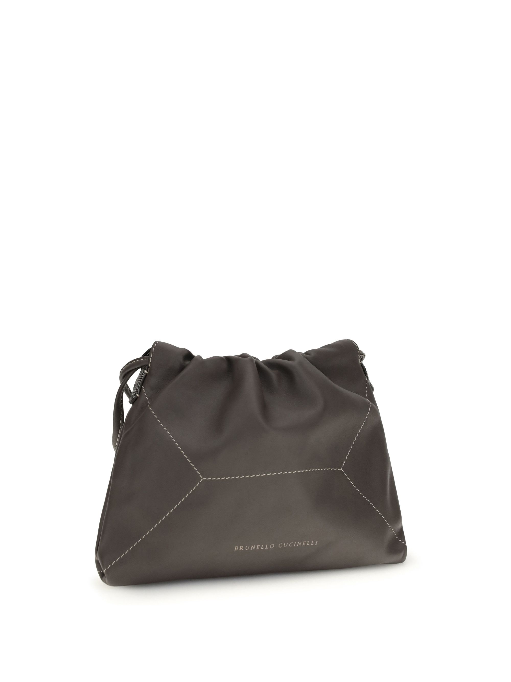 Brunello Cucinelli Leather Shoulder Bag Size ONE SIZE - 2 Thumbnail