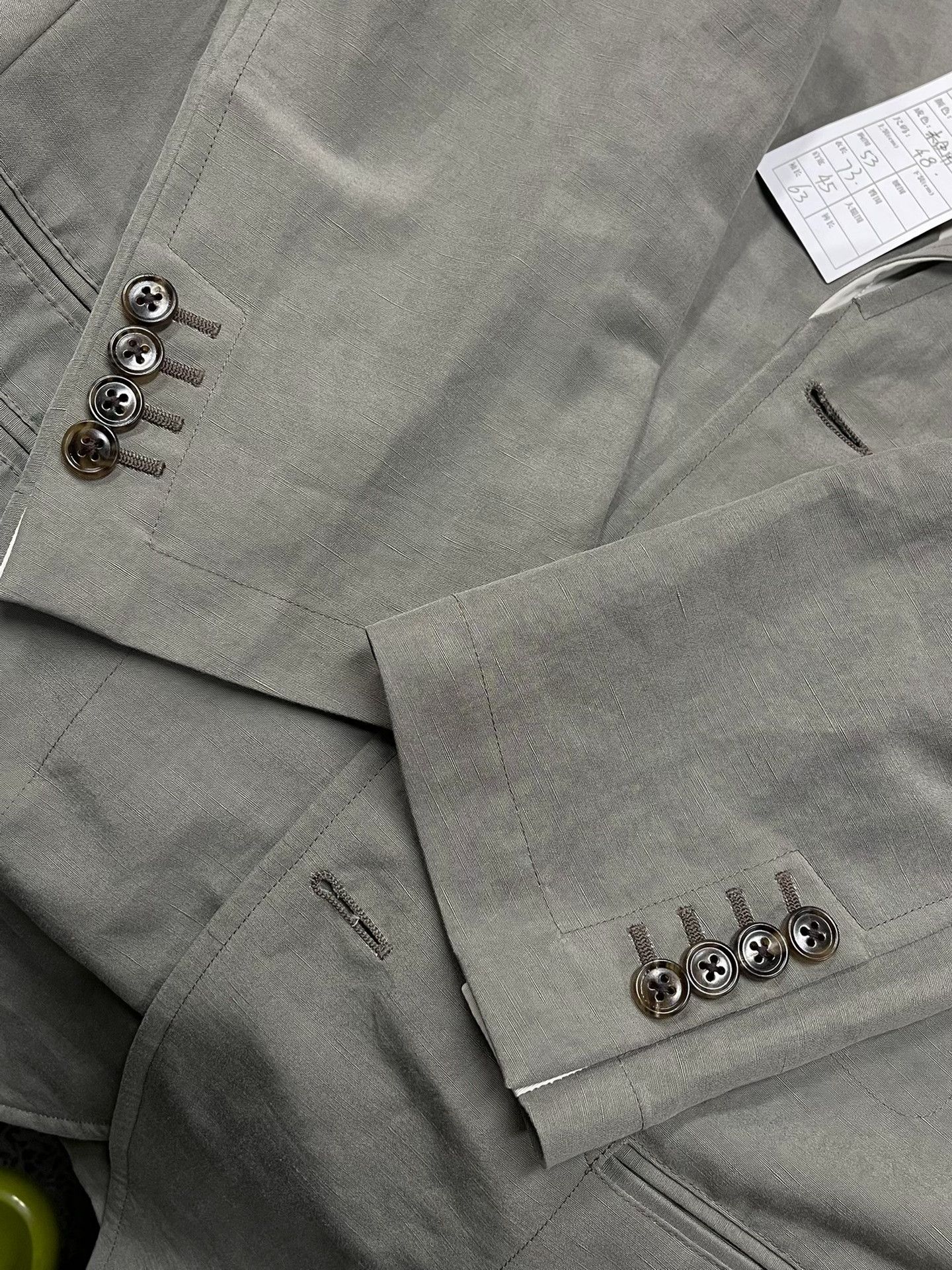 Hermes Hermes Linen Blend Lapel Single-Breasted Blazer Size US M / EU 48-50 / 2 - 4 Thumbnail