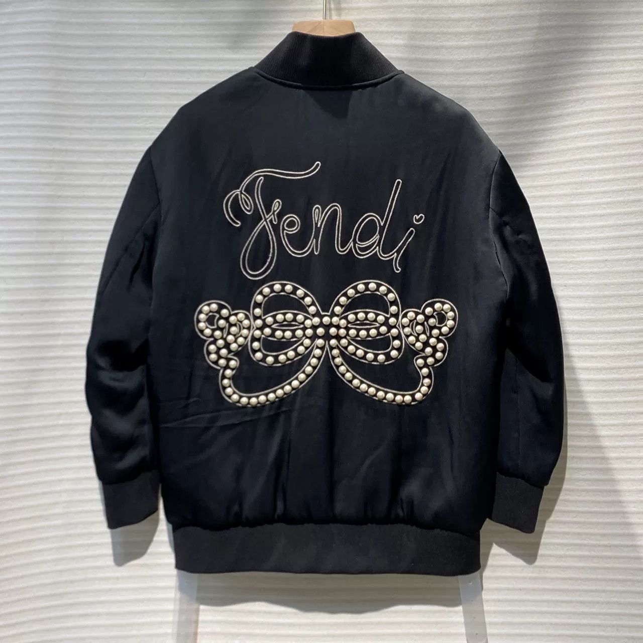 Fendi FENDI Logo Single-Breasted Long-Sleeve Jacket Size S / US 4 / IT 40 - 4 Thumbnail