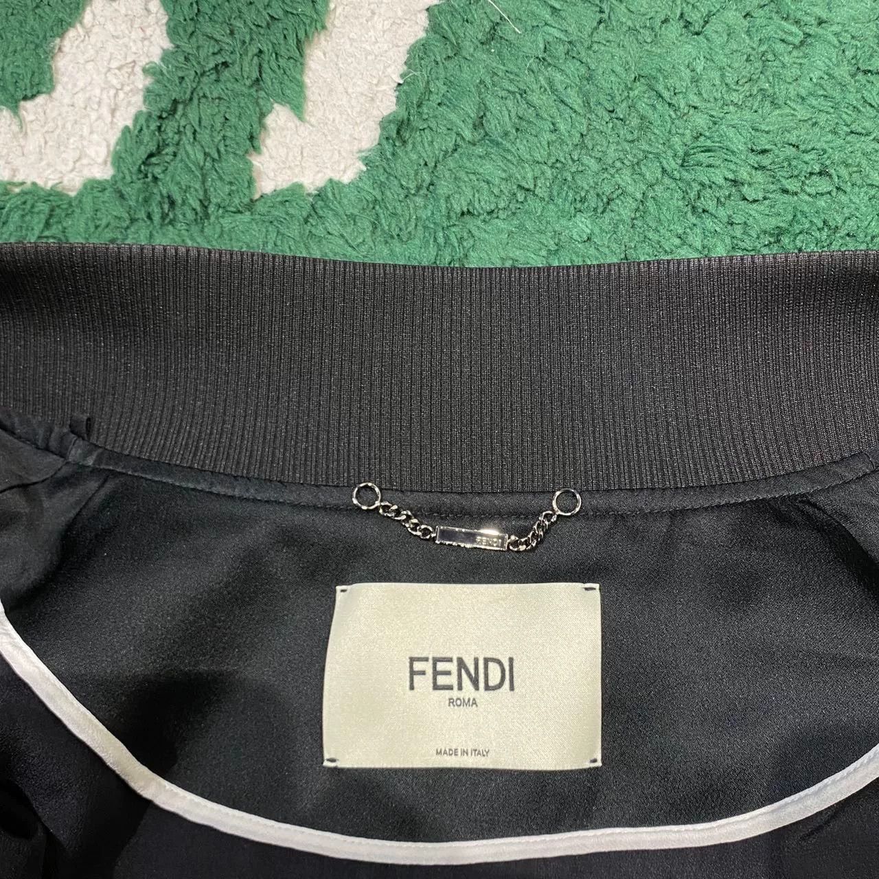 Fendi FENDI Logo Single-Breasted Long-Sleeve Jacket Size S / US 4 / IT 40 - 6 Thumbnail